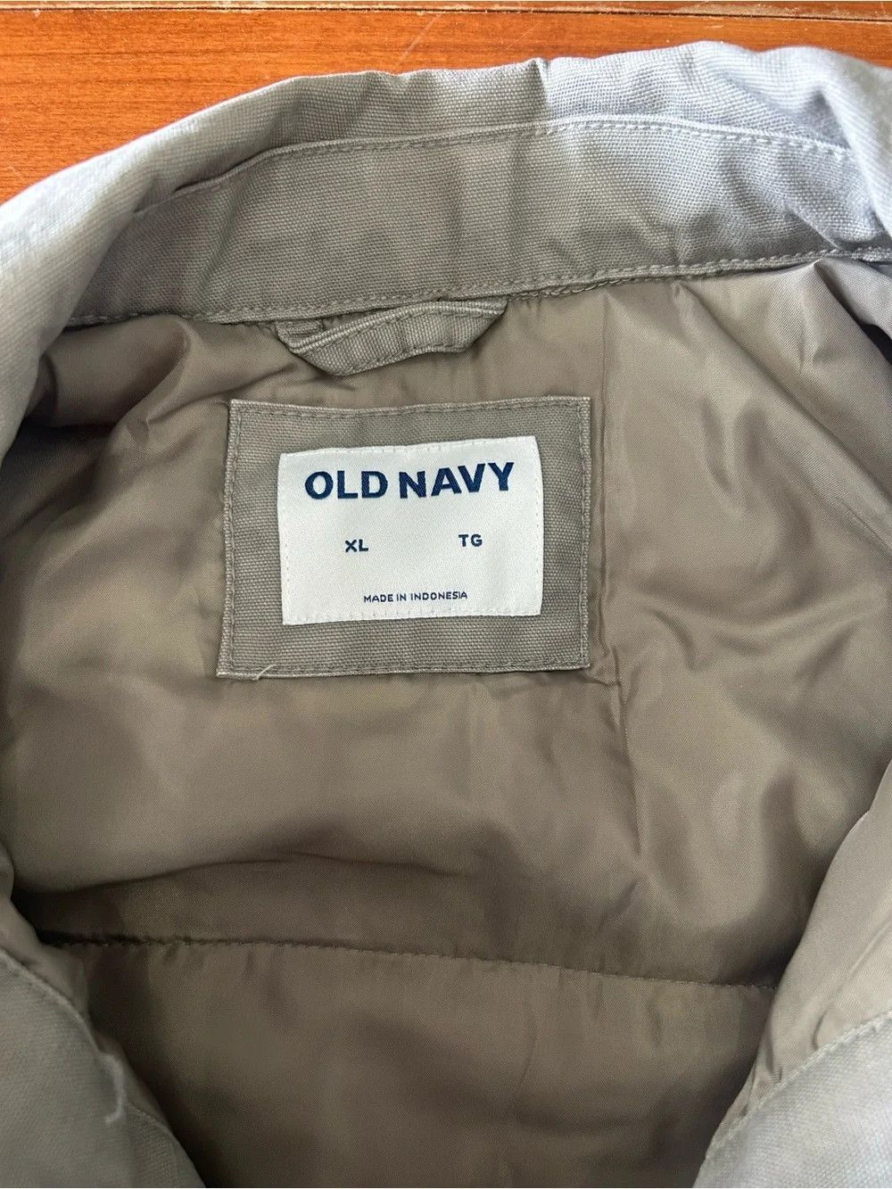 Old Navy Old Navy Men's Light Gray Jacket Size US XL / EU 56 / 4 - 2 Thumbnail