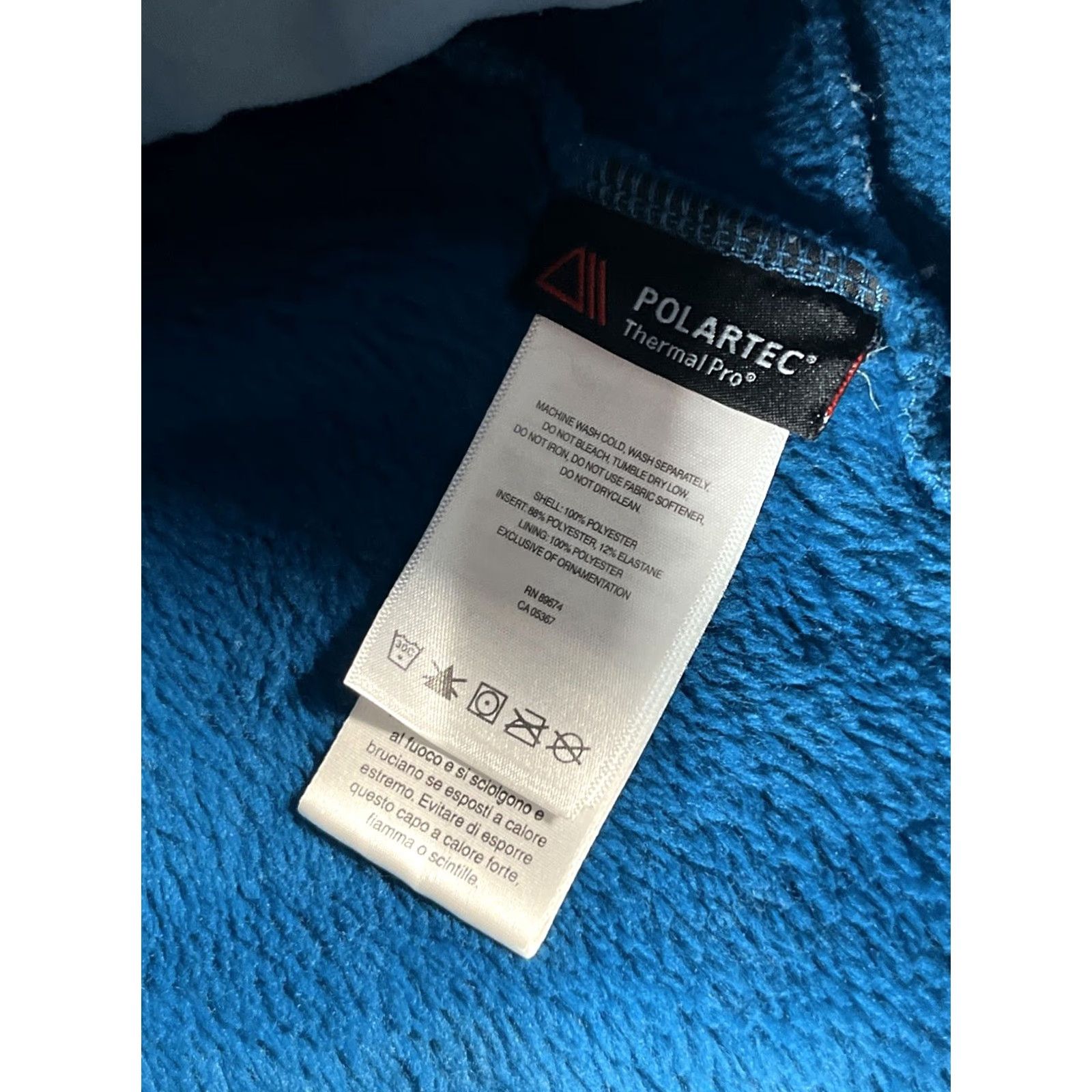 Mountain Hardwear VINTAGE Mountain Hardwear Monkey Fleece Jacket Womens M Blue Polartec Thermal Size M / US 6-8 / IT 42-44 - 4 Thumbnail