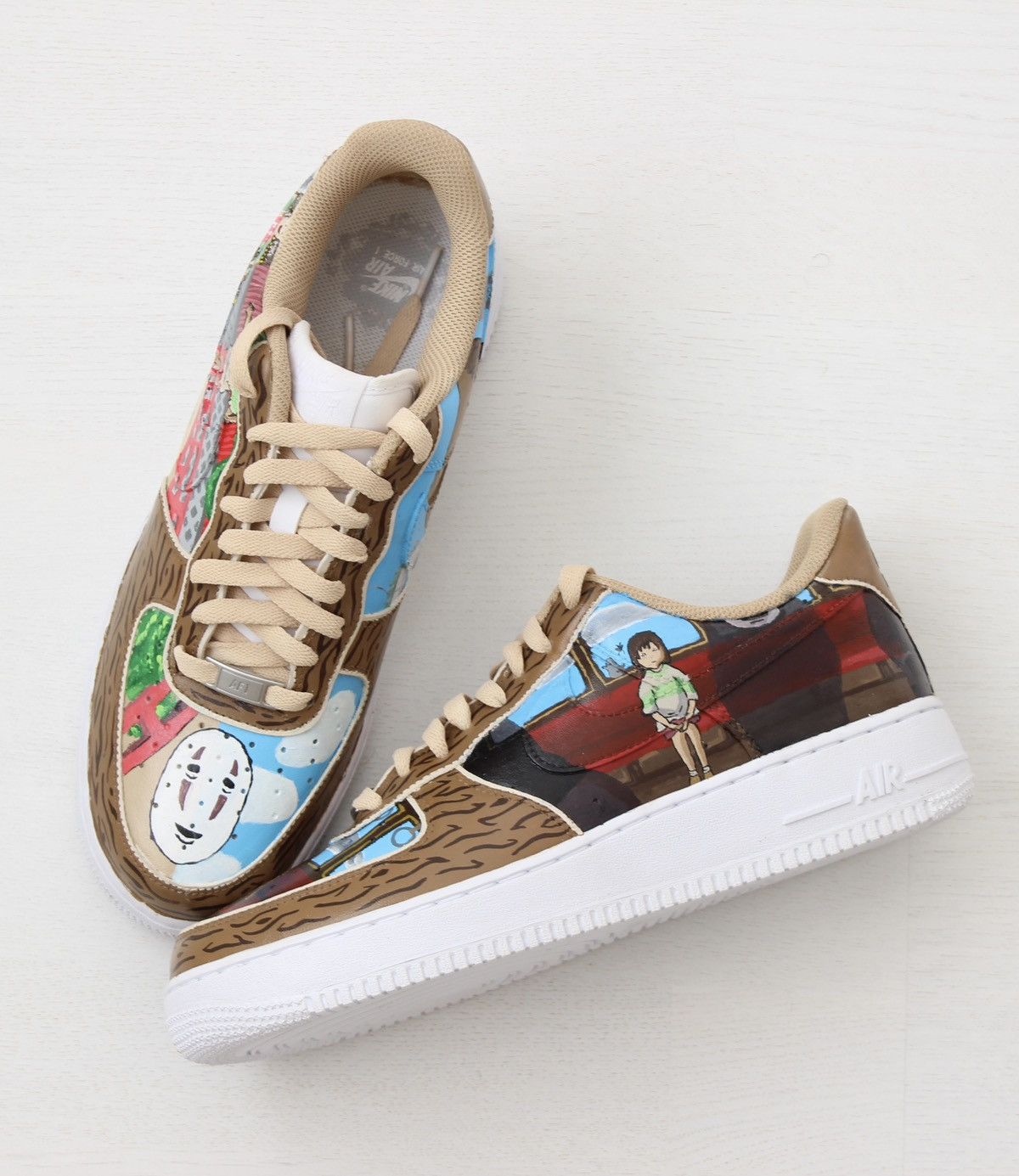 Nike Custom Nike Air Force 1 : Spirited away Size US 9 / EU 42 - 3 Thumbnail