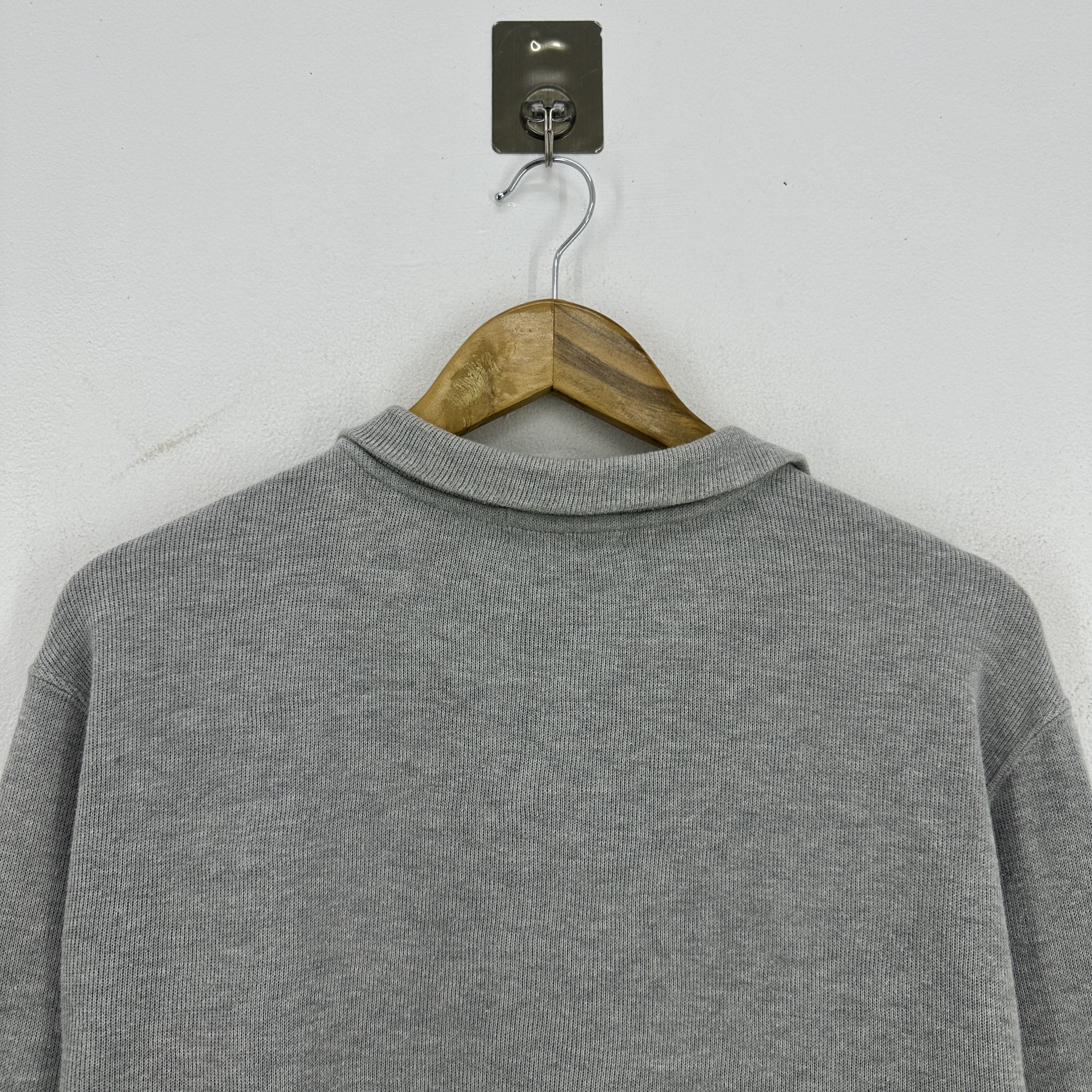 Polo Ralph Lauren Polo Ralph Lauren Grey Quarter-Zip Pullover BP006 Size US XL / EU 56 / 4 - 4 Thumbnail