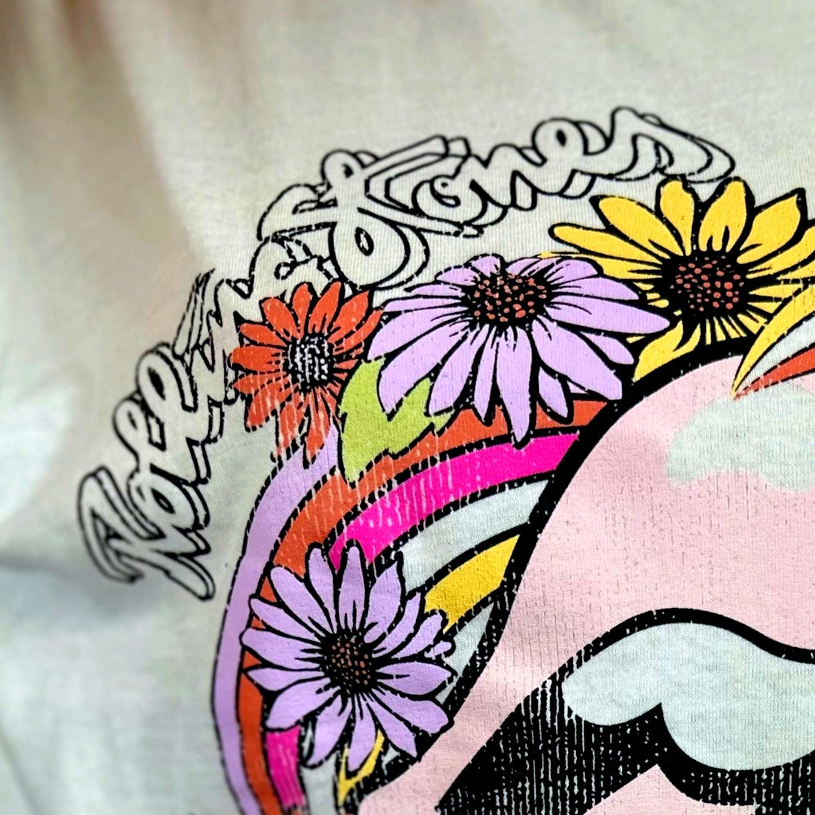 Other Rolling Stones T-Shirt White with flowers size M Size M / US 6-8 / IT 42-44 - 6 Thumbnail