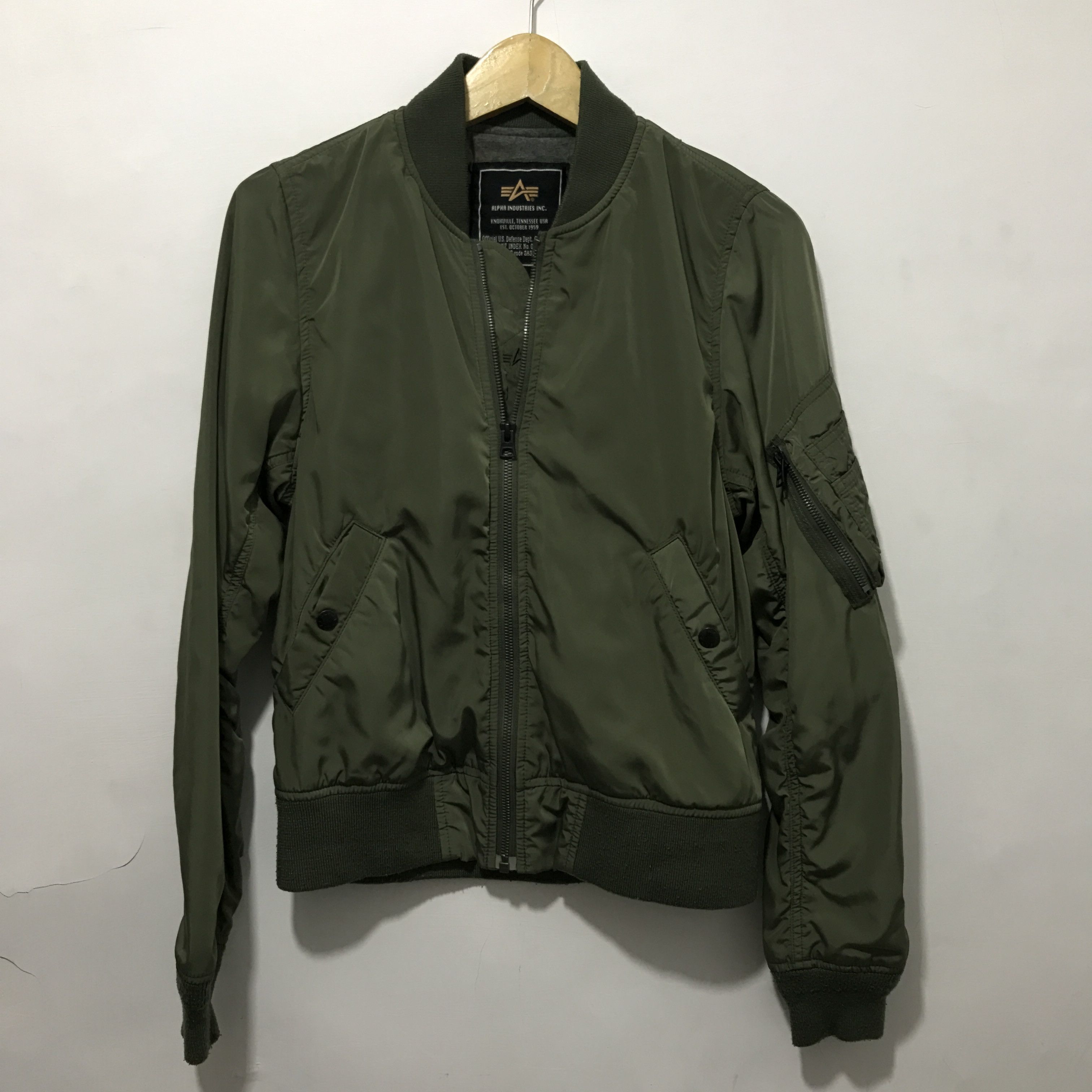 Alpha Industries VTG Alpha Industries MA-1 Bomber Size M / US 6-8 / IT 42-44 - 1 Thumbnail