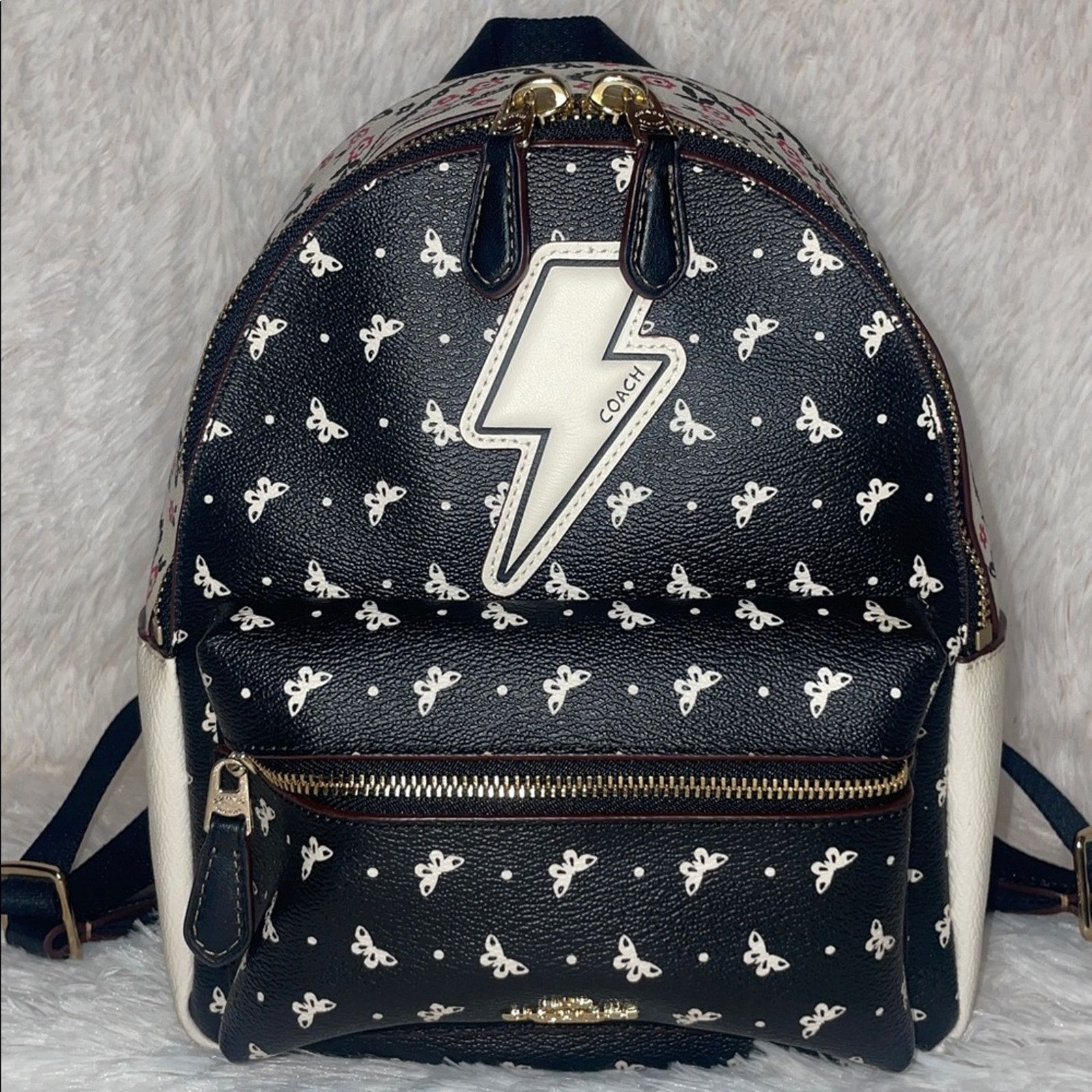 Coach Coach Mini Charlie Butterfly Print Backpack Size ONE SIZE - 2 Thumbnail