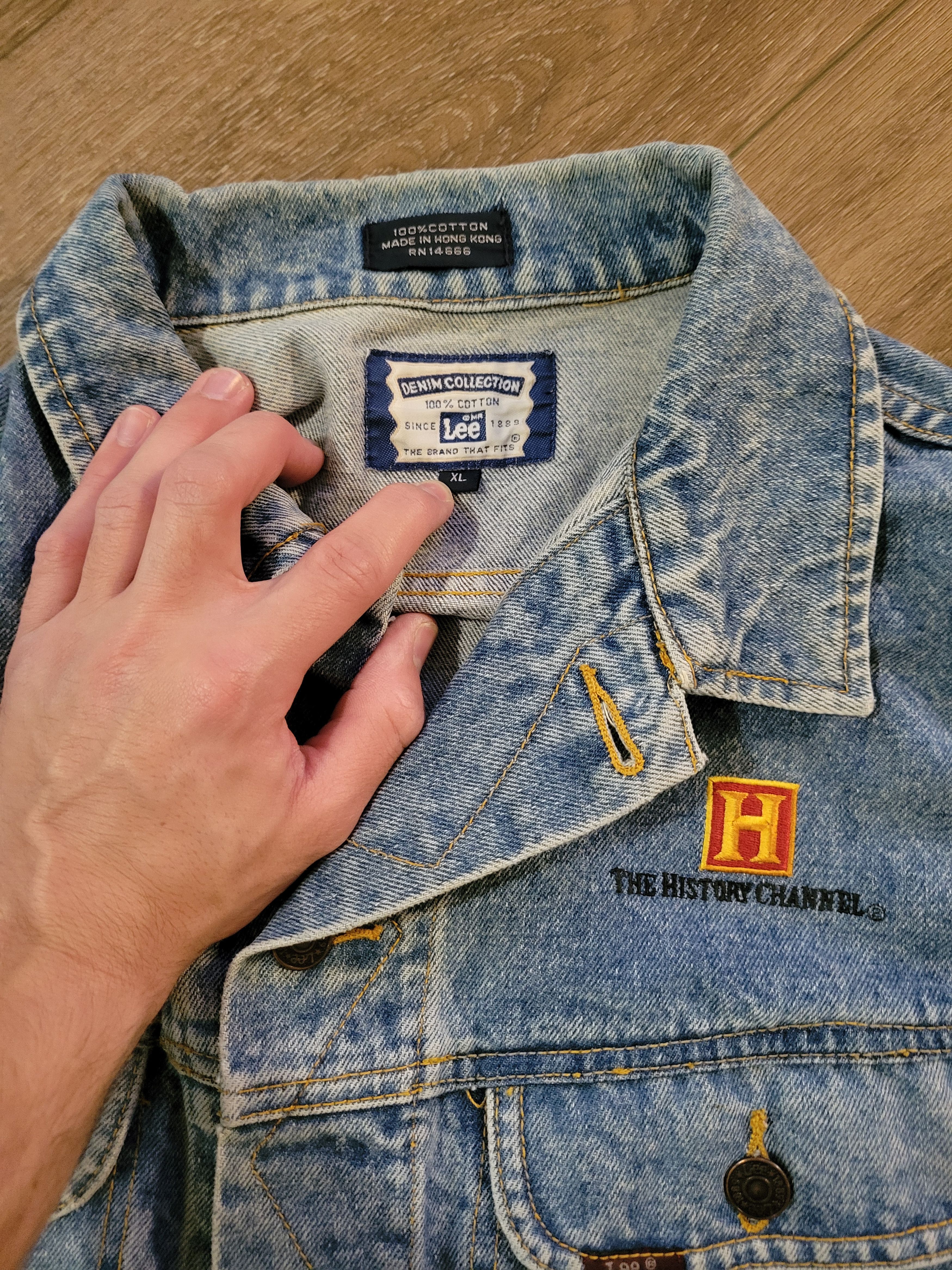 Lee × Vintage Vintage Lee History Channel Jacket Size US XL / EU 56 / 4 - 3 Thumbnail