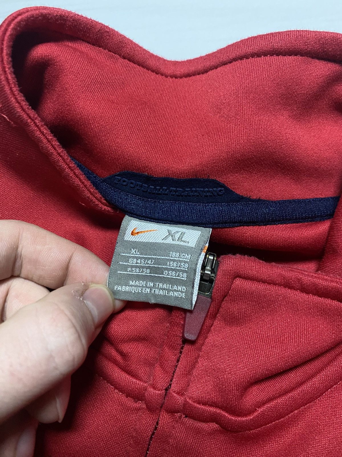 Nike × Vintage Vintage Nike Arsenal training soccer football y2k jacket Size US XL / EU 56 / 4 - 3 Thumbnail