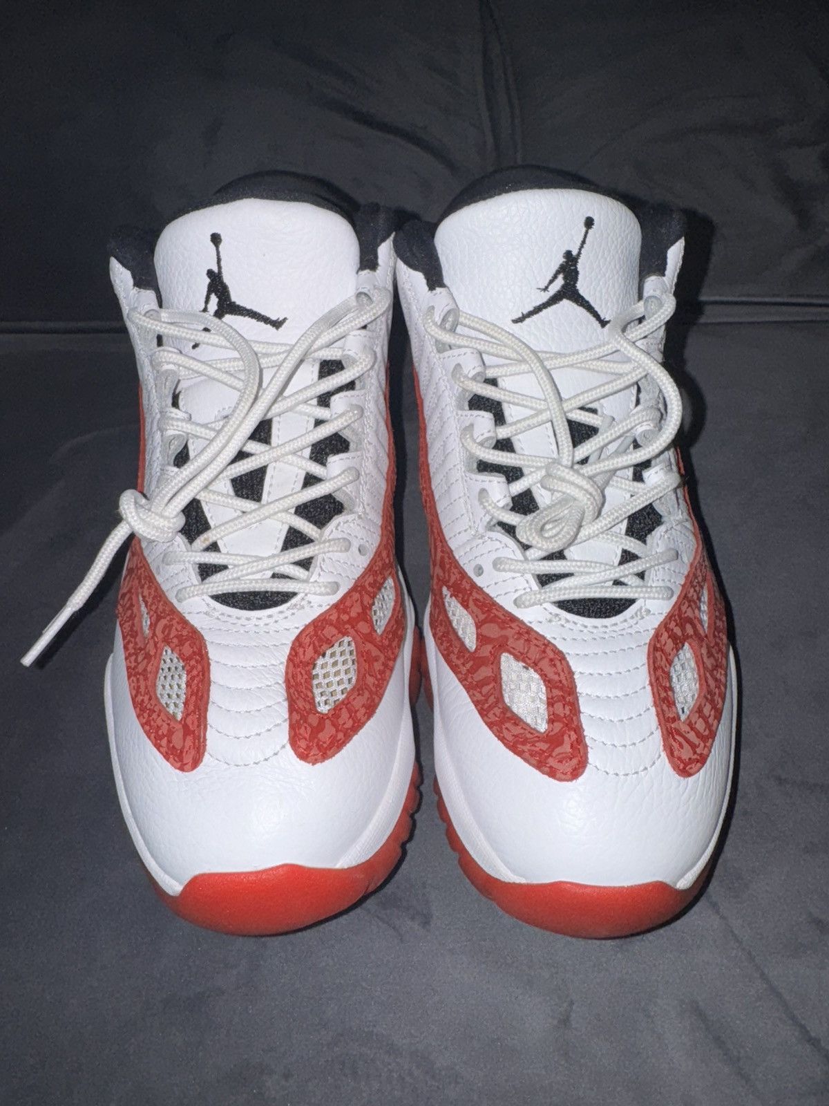 Jordan Brand Jordan 11 Retro Low IE ‘White Gym Red’ Size 8.5M Size US 8.5 / EU 41-42 - 3 Thumbnail