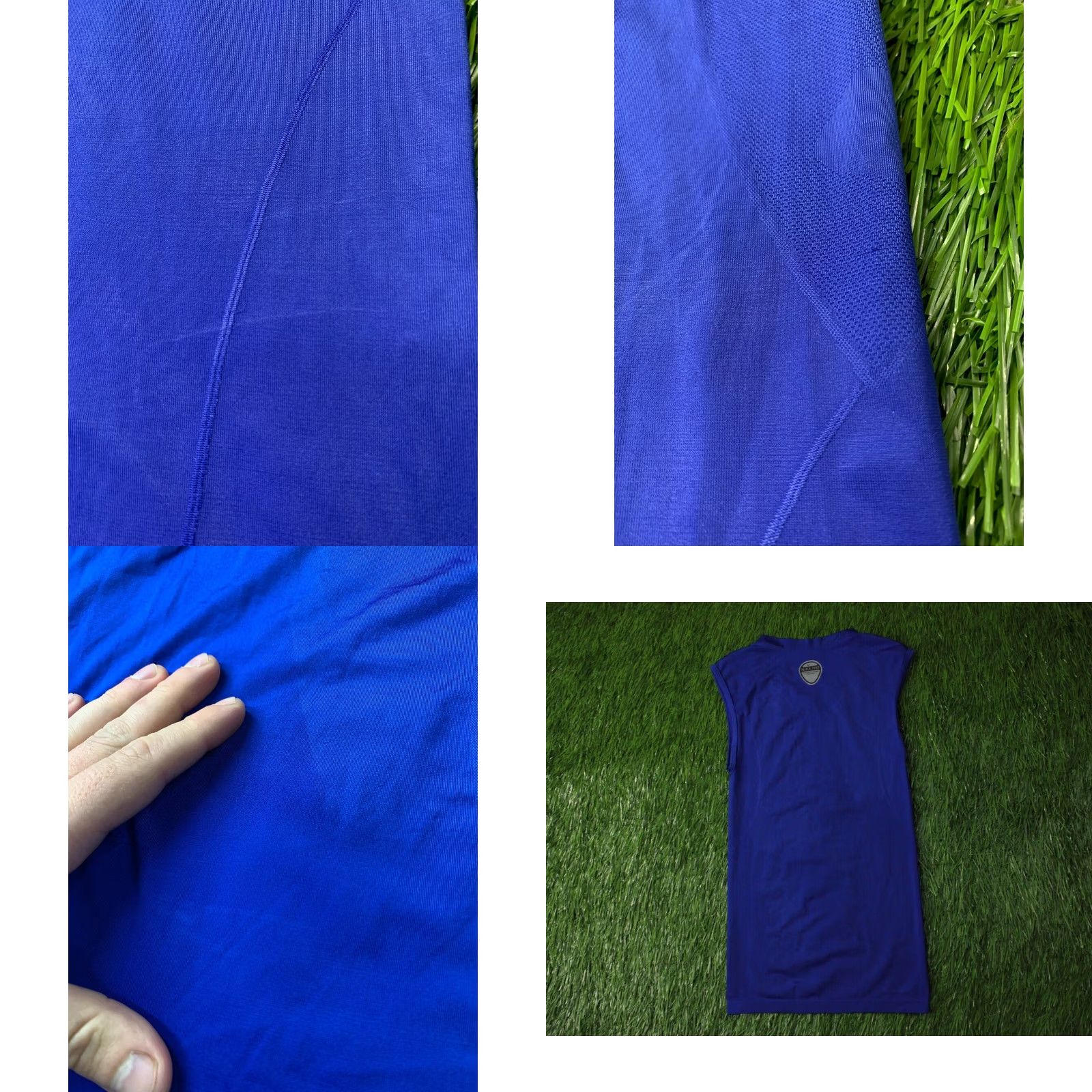 Nike NIKE PRO 2006 WOMEN TRAINING VEST SLEEveless SHIRT JERSEY SIZE L BLUE TRAINING WOMEN Vest Nike Pro 2006 VEST Size L / US 10 / IT 46 - 8 Thumbnail