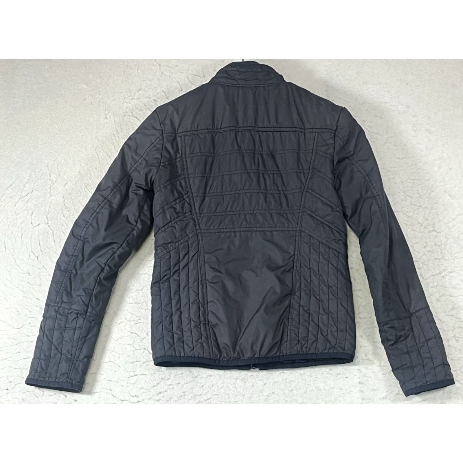 Fox Racing Fox Puffer Jacket Women's XS Black Winter Quilted Full Zip Short Regular Puffer Jacket Logo Fox Theme Casual Travel Jacket Size XS / US 0-2 / IT 36-38 - 2 Thumbnail