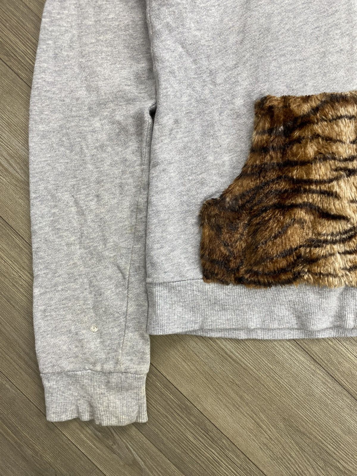 Japanese Brand Y2K Japanese Archive Ifsixwasnine Lgb Style Fur Zip Hoodie Size US L / EU 52-54 / 3 - 5 Thumbnail