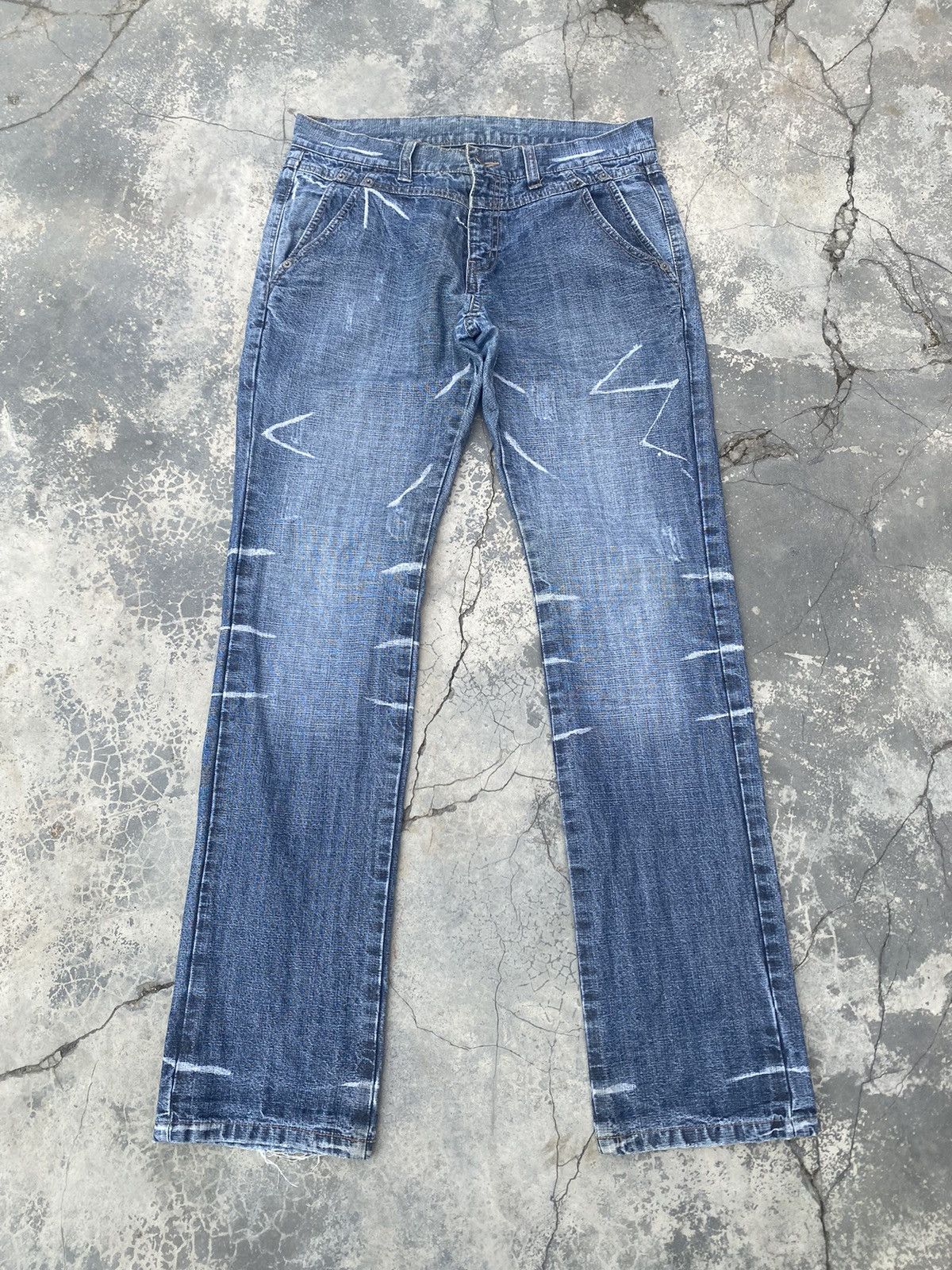 PPFM PPFM Thunder Mark Jeans Size US 32 / EU 48 - 1 Thumbnail