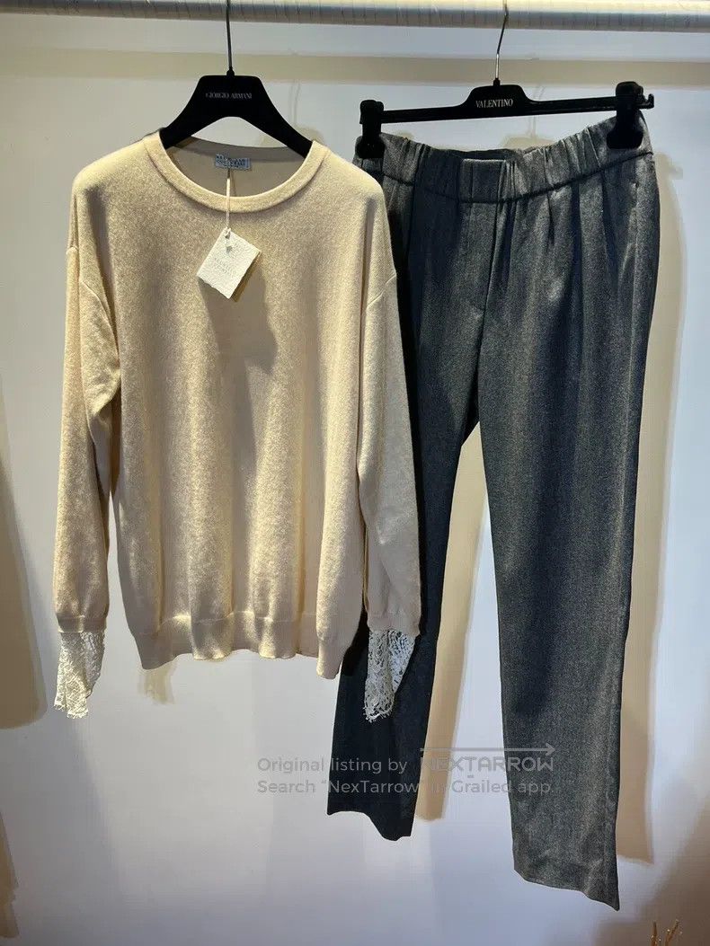 Brunello Cucinelli Brunello Cucinelli Trousers Size 28" / US 6 / IT 42 - 1 Thumbnail
