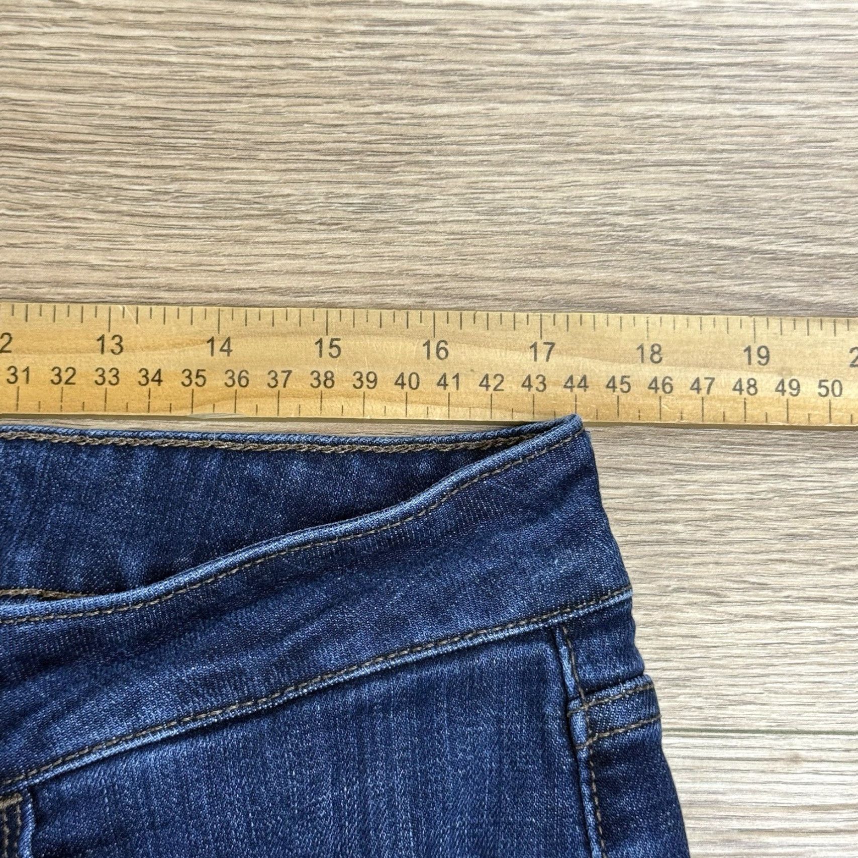Lee LEE Jeans Regular Fit Straight Leg Mid Rise Womens 16M Blue Denim Shaping 16M Jeans Secerety Shapes 90s? Size 38" / US 16 / IT 52 - 5 Thumbnail