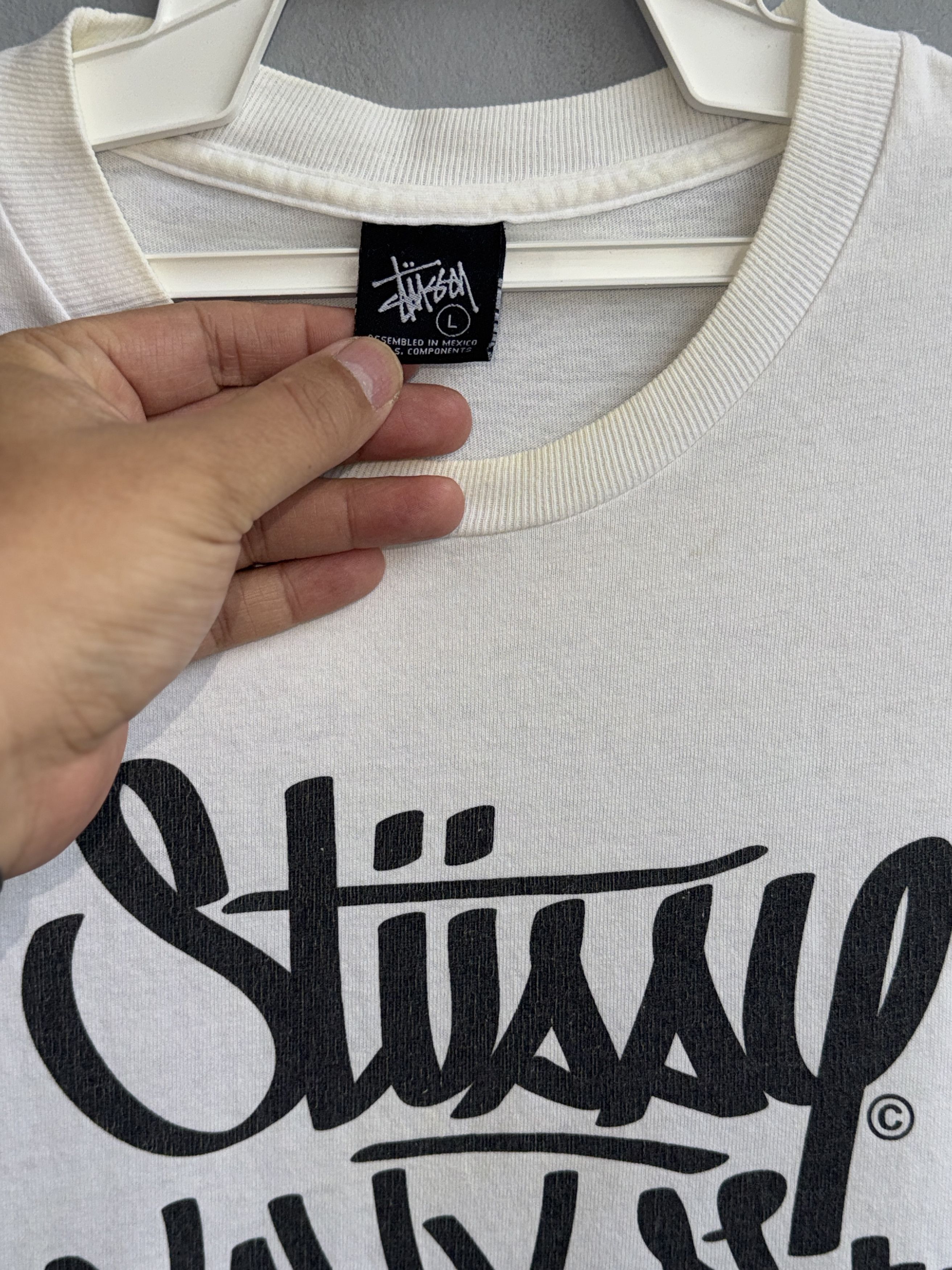 Stussy Stussy World Tour Vintage Shirt Size US L / EU 52-54 / 3 - 3 Thumbnail