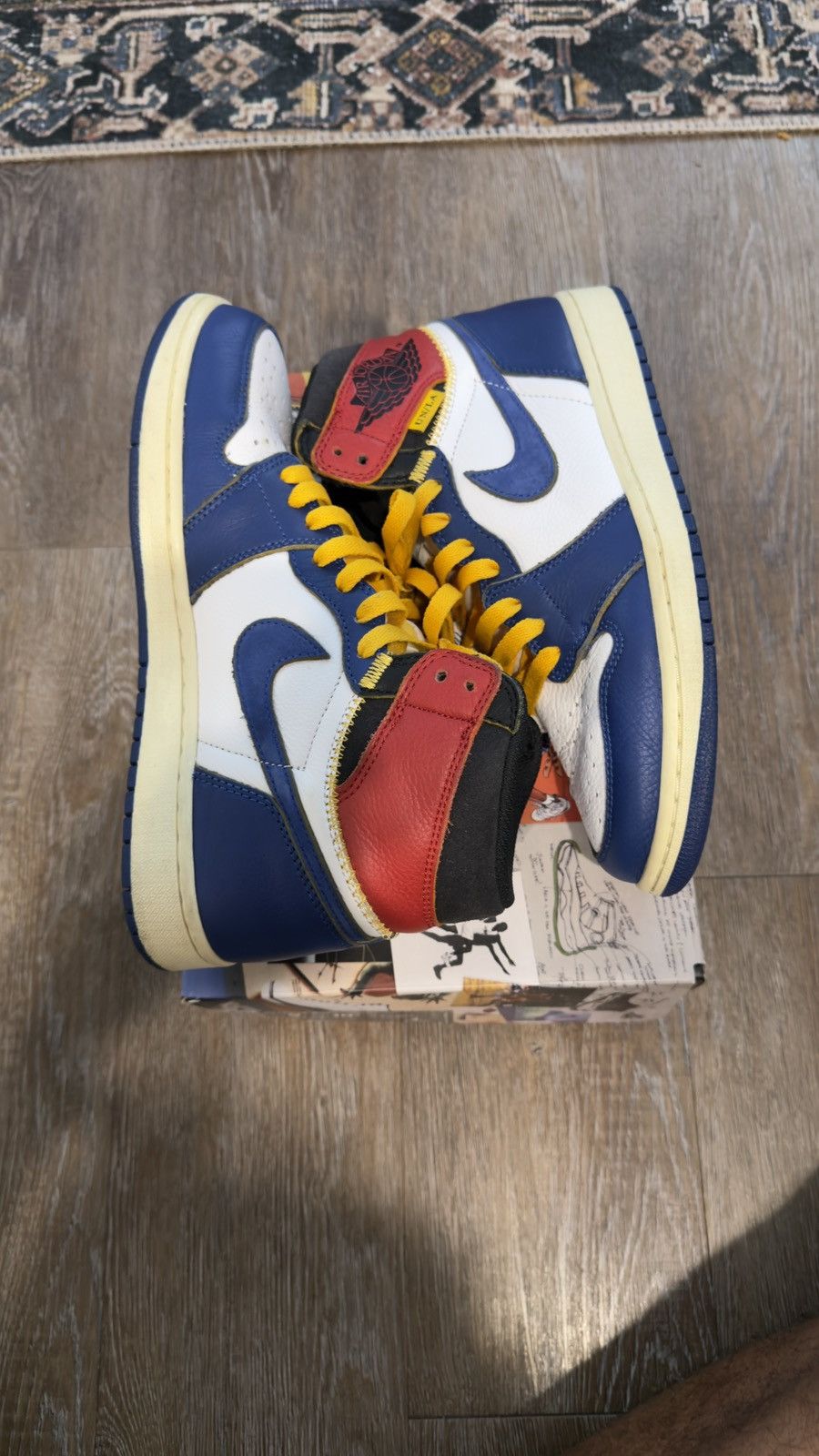 Jordan Brand × Union LA Jordan 1 union storm blue Size US 9 / EU 42 - 2 Thumbnail