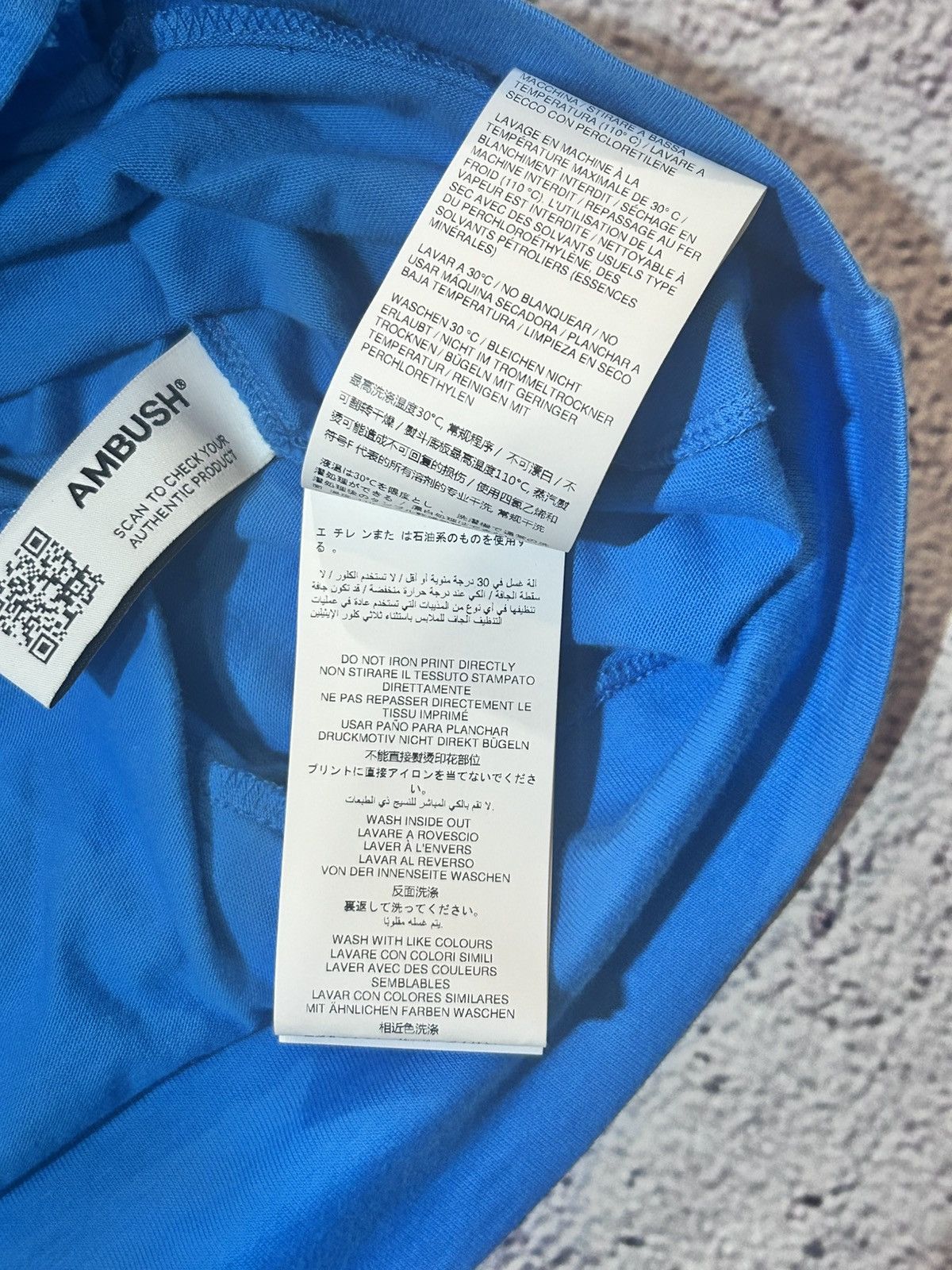 Ambush Design Ambush Japanese Brand Deep Wate Blue Packable Waist Pocket Size US L / EU 52-54 / 3 - 12 Thumbnail