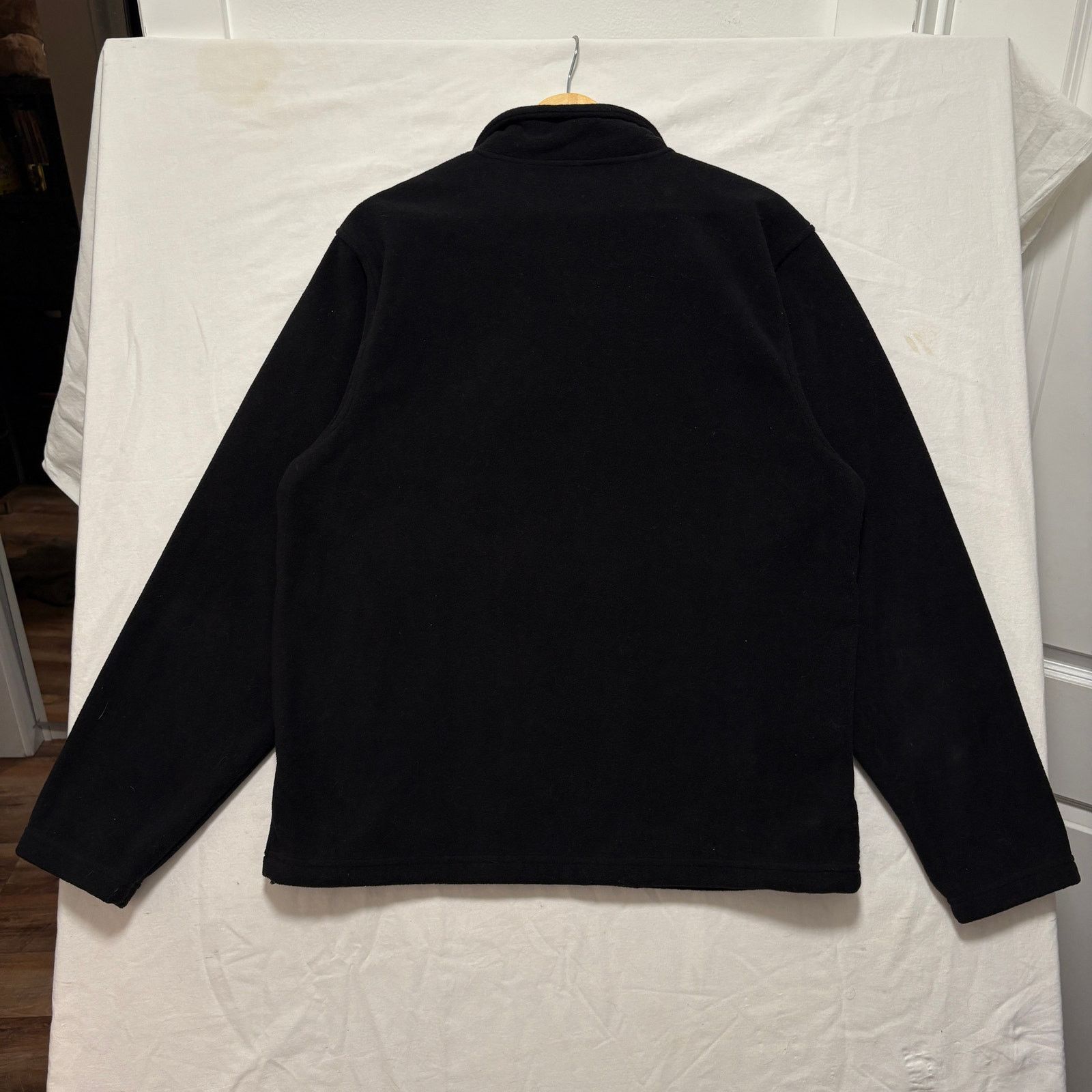 Old Navy Y2K Old Navy Quarter‎ Zip Fleece Sweatshirt Black Red M Size US M / EU 48-50 / 2 - 5 Thumbnail