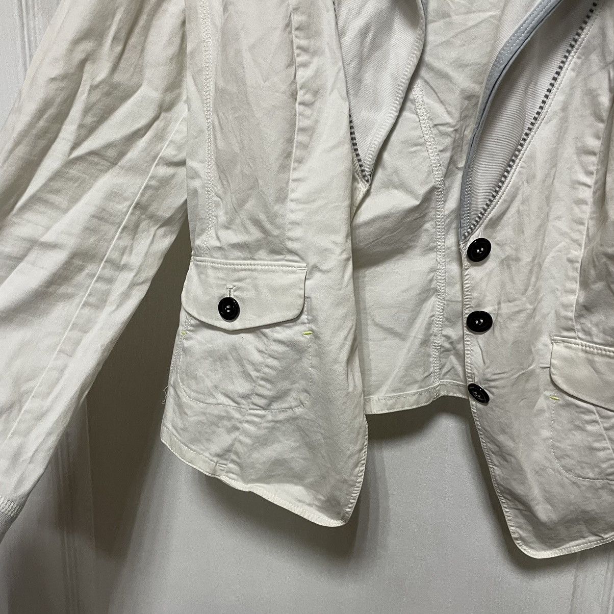 Seditionaries Vintage blazer Marc Cain Zip 00s sweater jacket vest old Size M / US 6-8 / IT 42-44 - 3 Thumbnail
