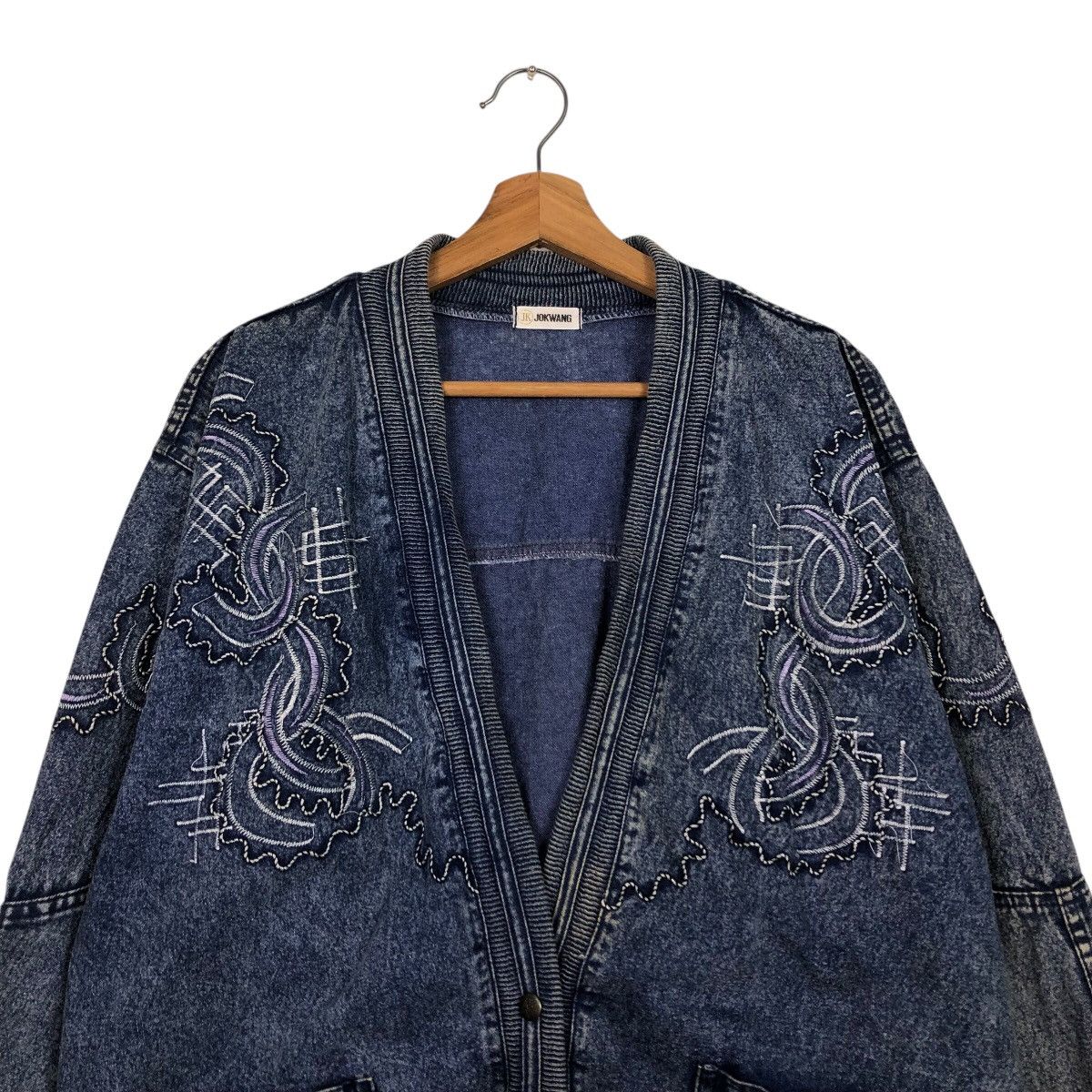 Japanese Brand 📌Vtg Denim Indigo Worker Jacket Jokwang Issey Miyake Size US M / EU 48-50 / 2 - 4 Thumbnail