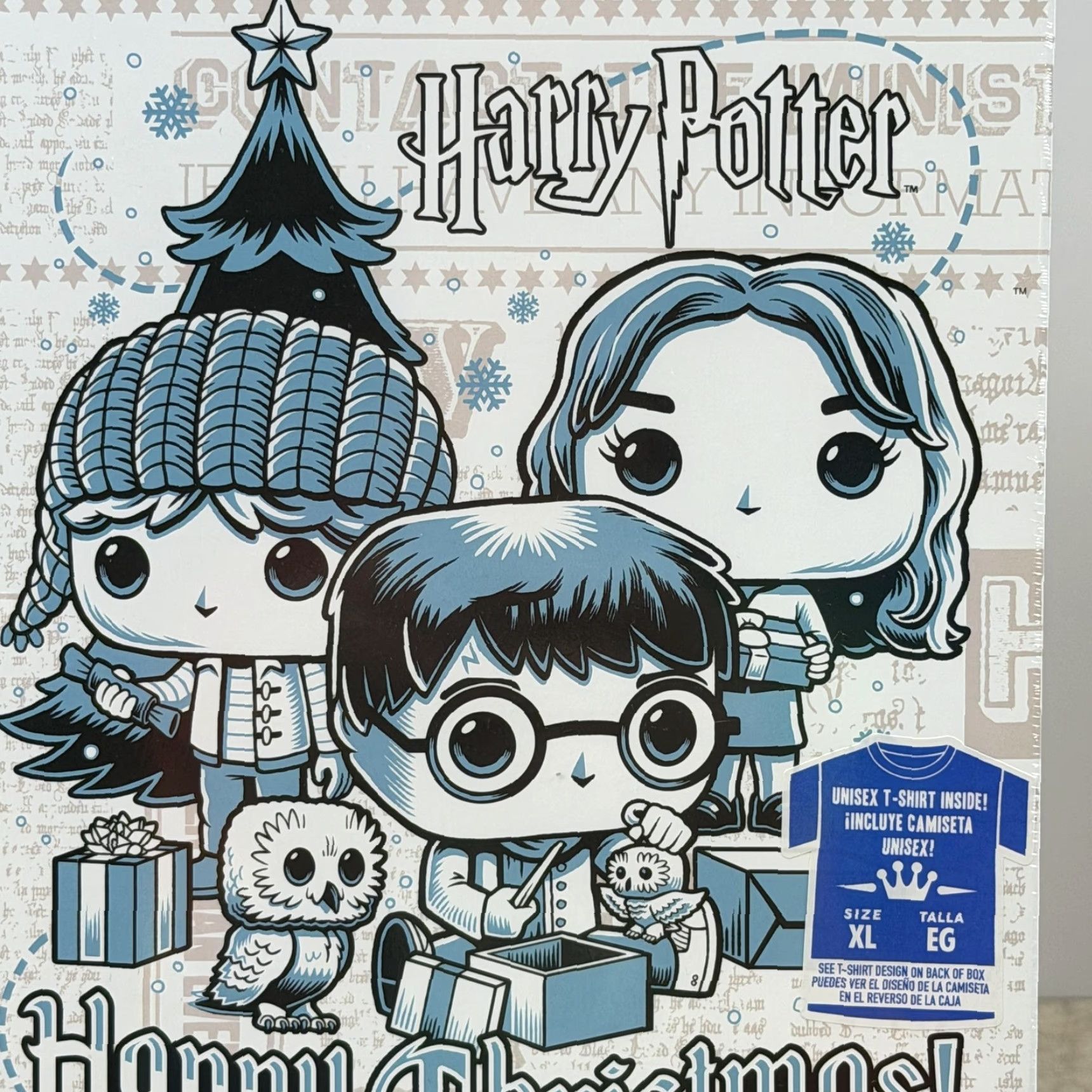Vintage Harry Potter Funko Pop T-Shirt Shirt Unisex XL Black Christmas Holiday Graphic Print Holiday Funko Pop Shirt Mens Size US XL / EU 56 / 4 - 3 Thumbnail