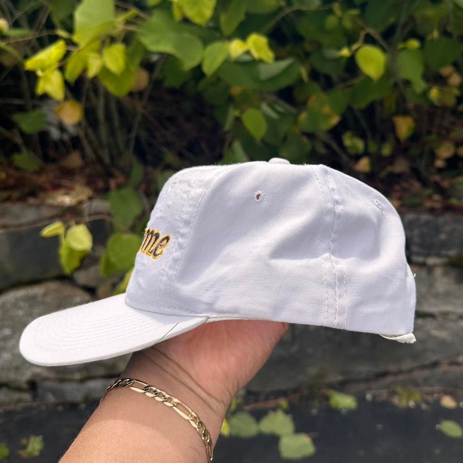 Logo Athletic Vintage Notre Dame Sport Specialties Script SnapBack Hat Size ONE SIZE - 4 Thumbnail