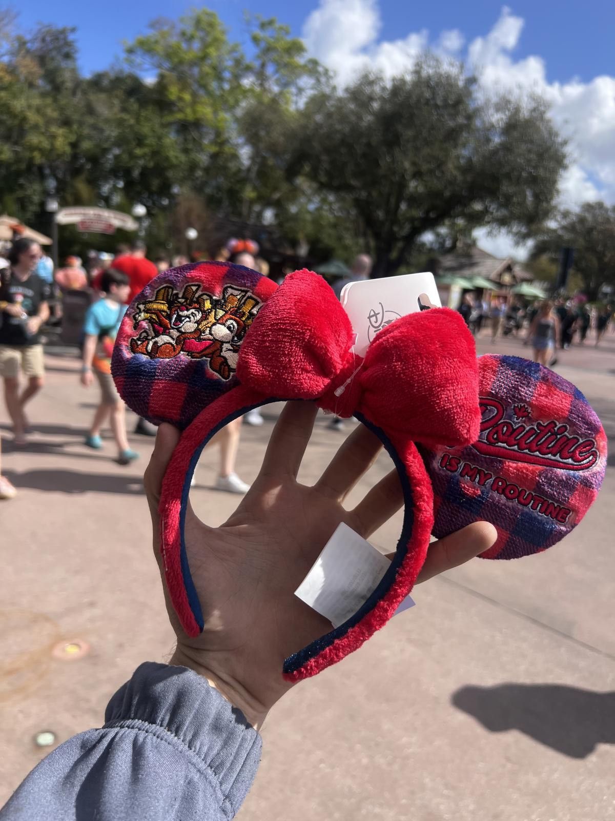 Other EXCLUSIVE Disney Parks x Epcot "Poutine is my Routine" Ears Size ONE SIZE - 1 Thumbnail
