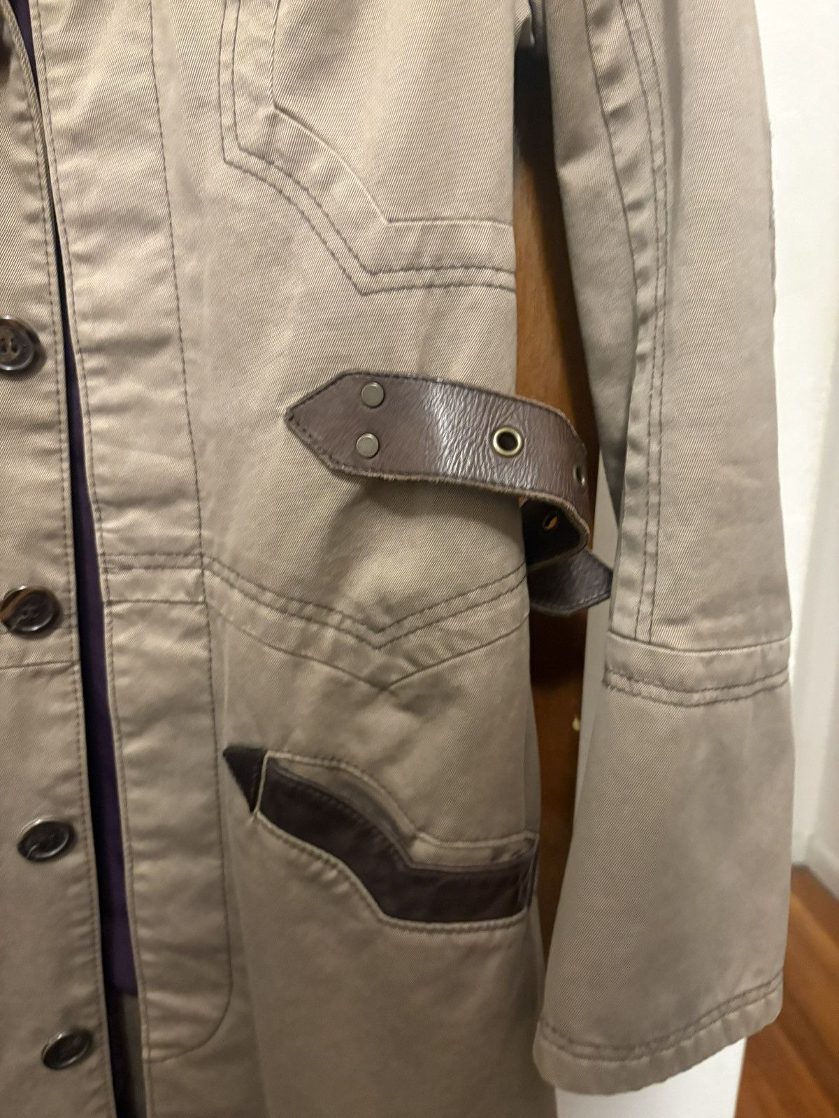 Dsquared2 Dsquared2 F/W 2004 Khaki Coat Size US S / EU 44-46 / 1 - 3 Thumbnail