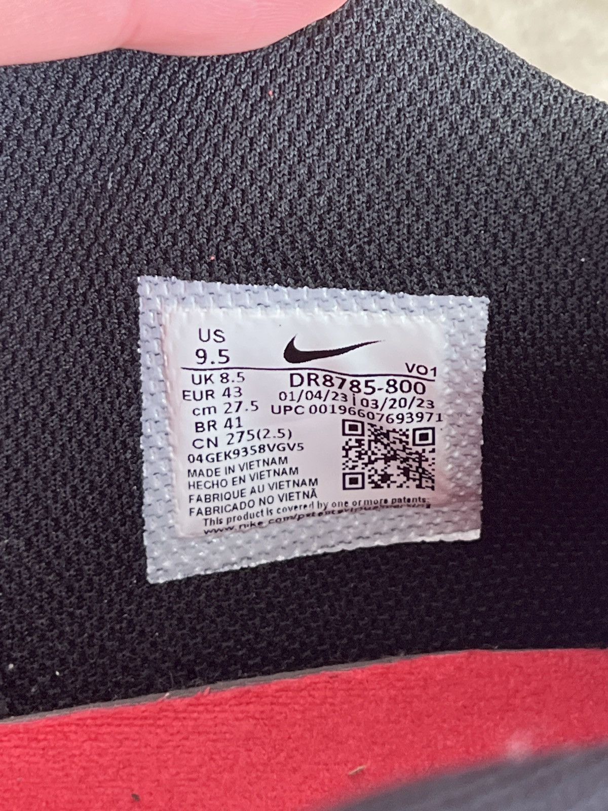Nike Nike Ja Morant 1’s “Fuel” Basketball Shoes Size US 9.5 / EU 42-43 - 7 Thumbnail