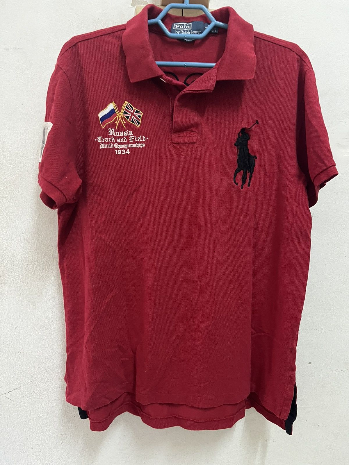 Polo Ralph Lauren Vintage Polo Ralph Lauren RUSSIA 012 big logo Size US L / EU 52-54 / 3 - 11 Thumbnail