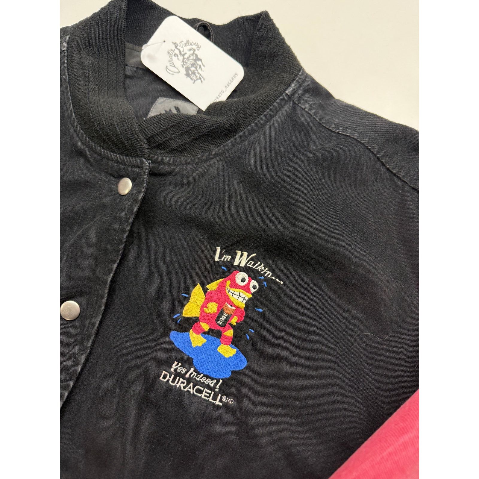 Vintage Vintage 90s Duracell Im Walkin Fish Embroidered Size XL Size US XL / EU 56 / 4 - 4 Thumbnail