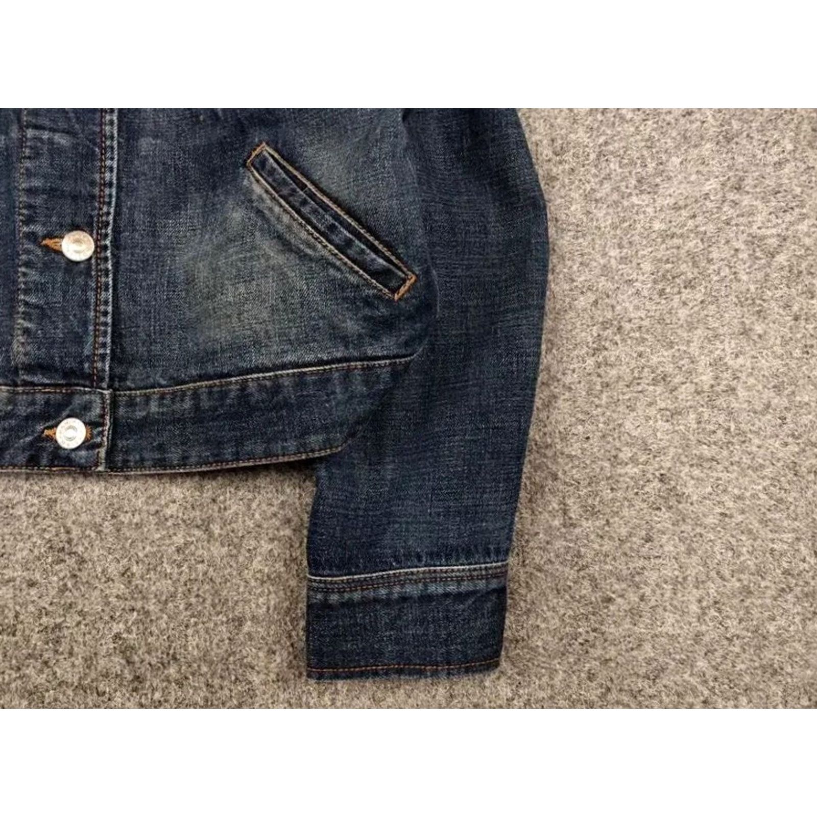 Vintage Isabel Marant Étoile Bolinea Denim Puff Sleeve Jacket Womens Regular 38 Blue Denim Jacket Vintage No Size XS / US 0-2 / IT 36-38 - 6 Thumbnail