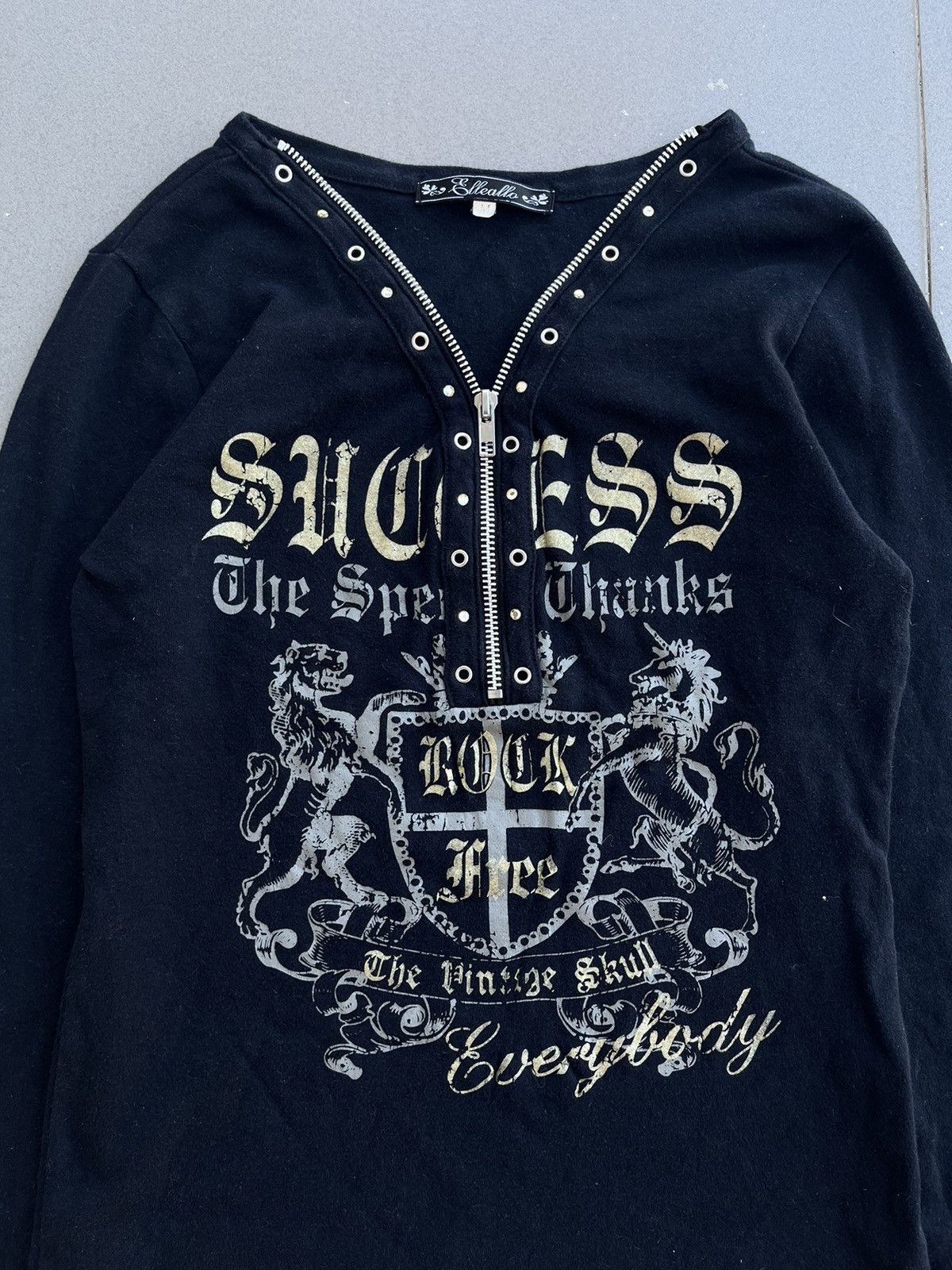 14th Addiction JAPANESE ELLEALLO SEDITIONARIES STUDDED ZIPPER PUNK STYLE Size US S / EU 44-46 / 1 - 3 Thumbnail