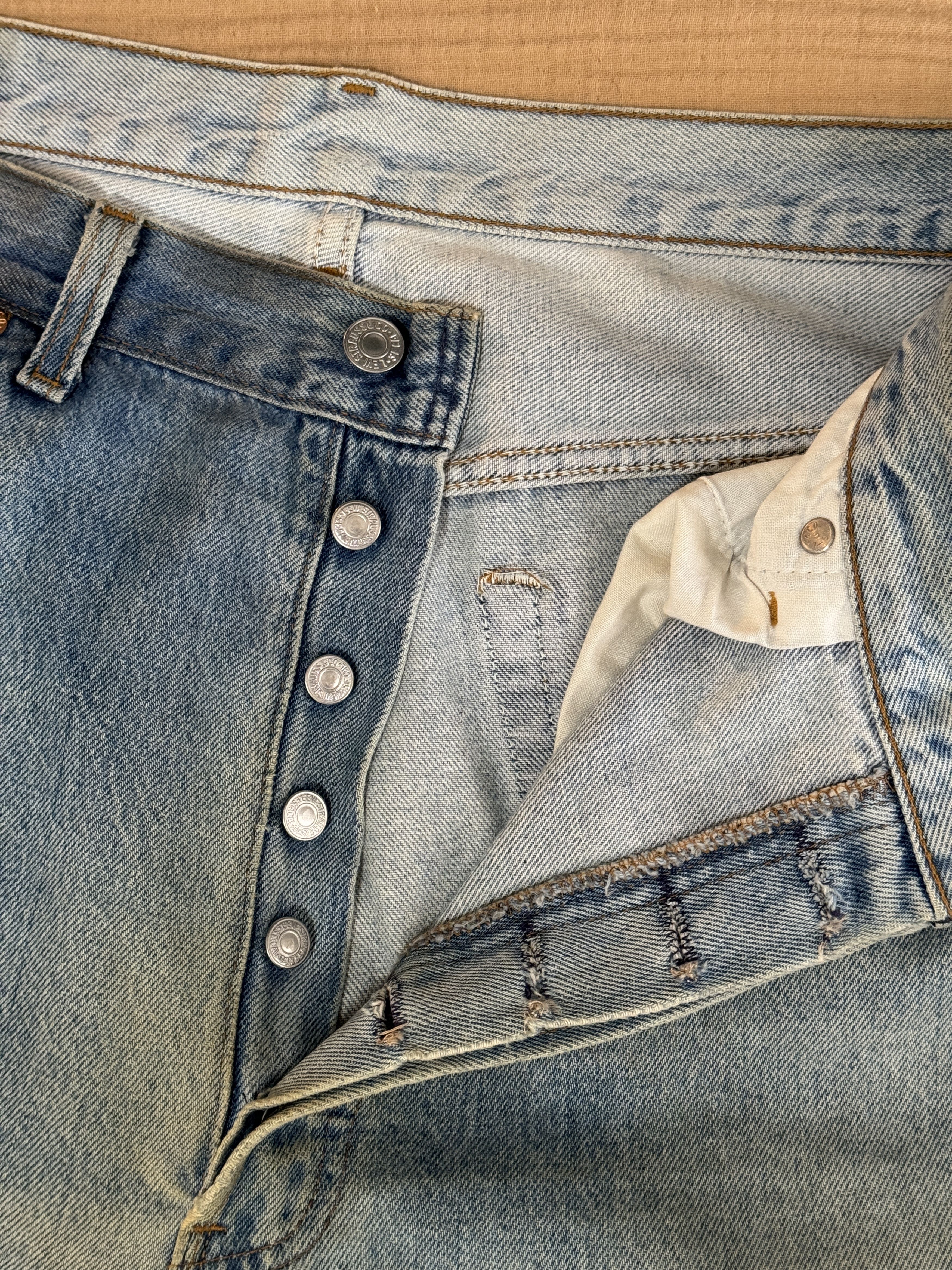 Levi's Vintage Levi's 501 Denim Jeans Size US 38 / EU 54 - 5 Thumbnail