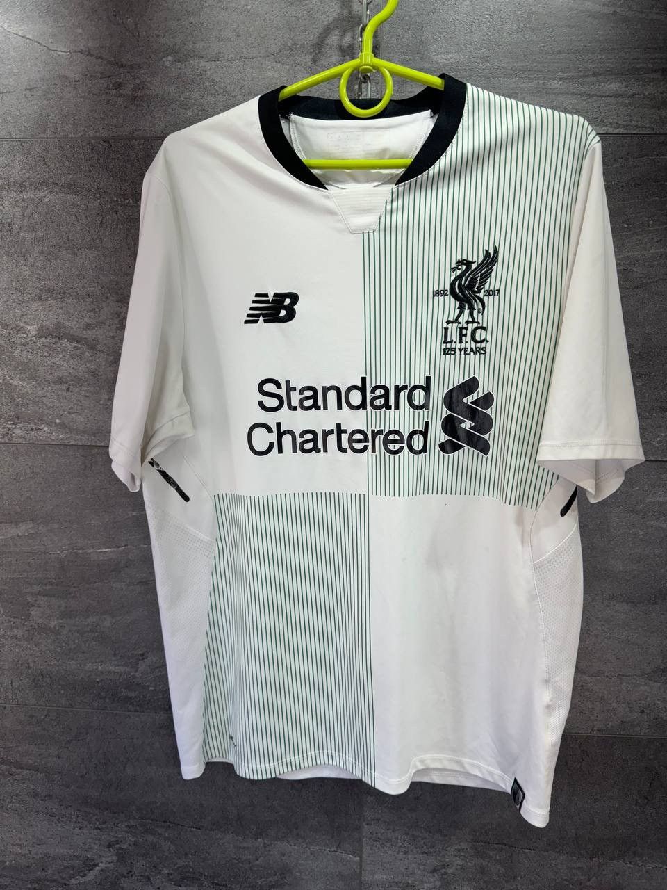 New Balance Liverpool 2017 New Balance Away Shirt Soccer Jersey Football Size US S / EU 44-46 / 1 - 1 Thumbnail