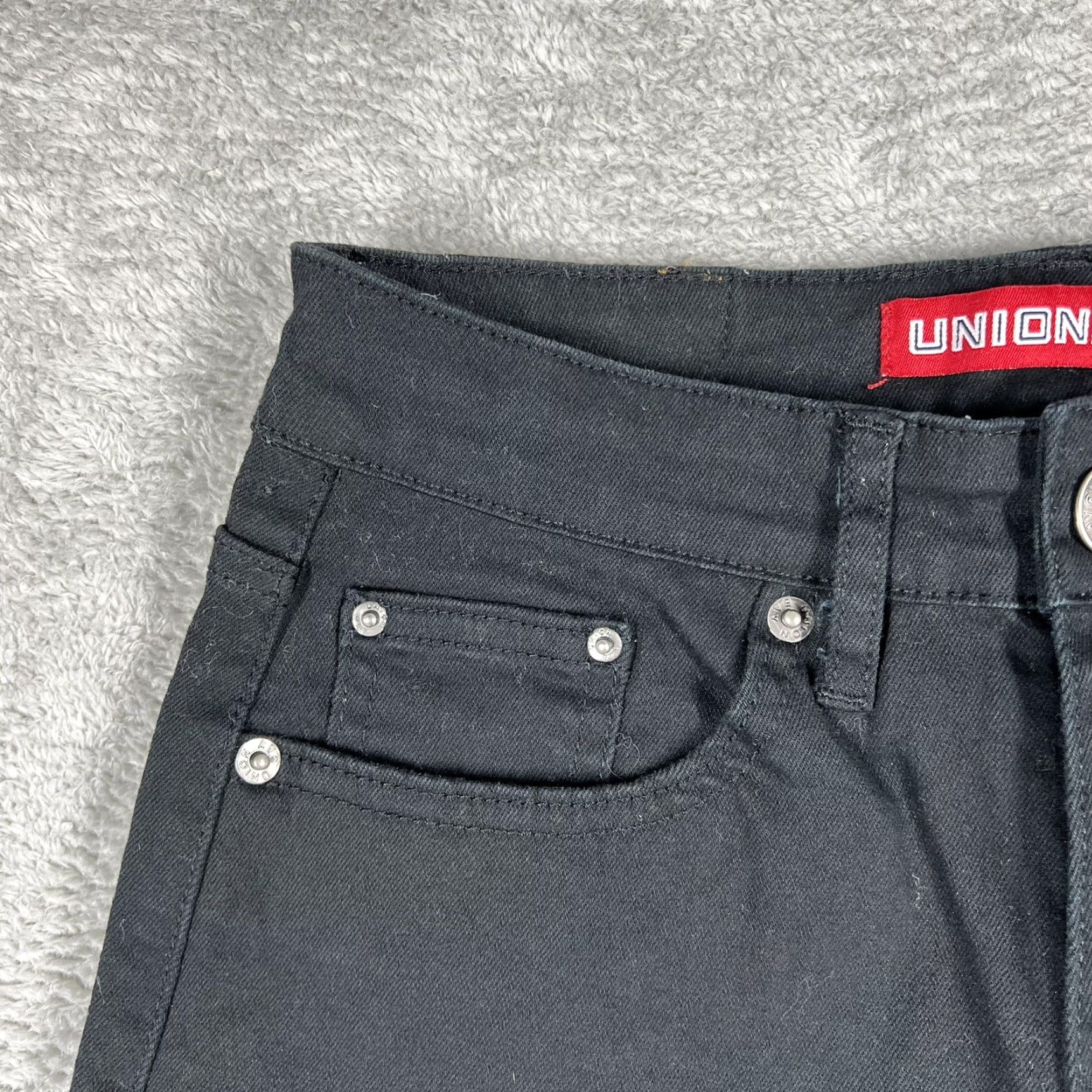 Vintage Union Bay Jeans Women’s Black Skinny Size 0 Cotton Spandex EUC Womens Size 25" / US 0 / IT 36 - 2 Thumbnail