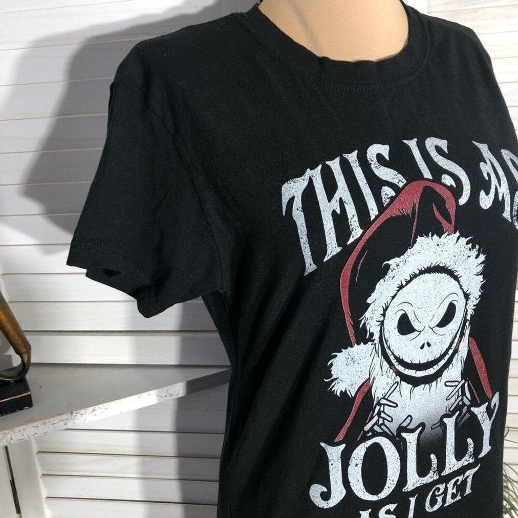 Disney Disney The Nightmare Before Christmas T-Shirt santa Black S Size S / US 4 / IT 40 - 10 Thumbnail