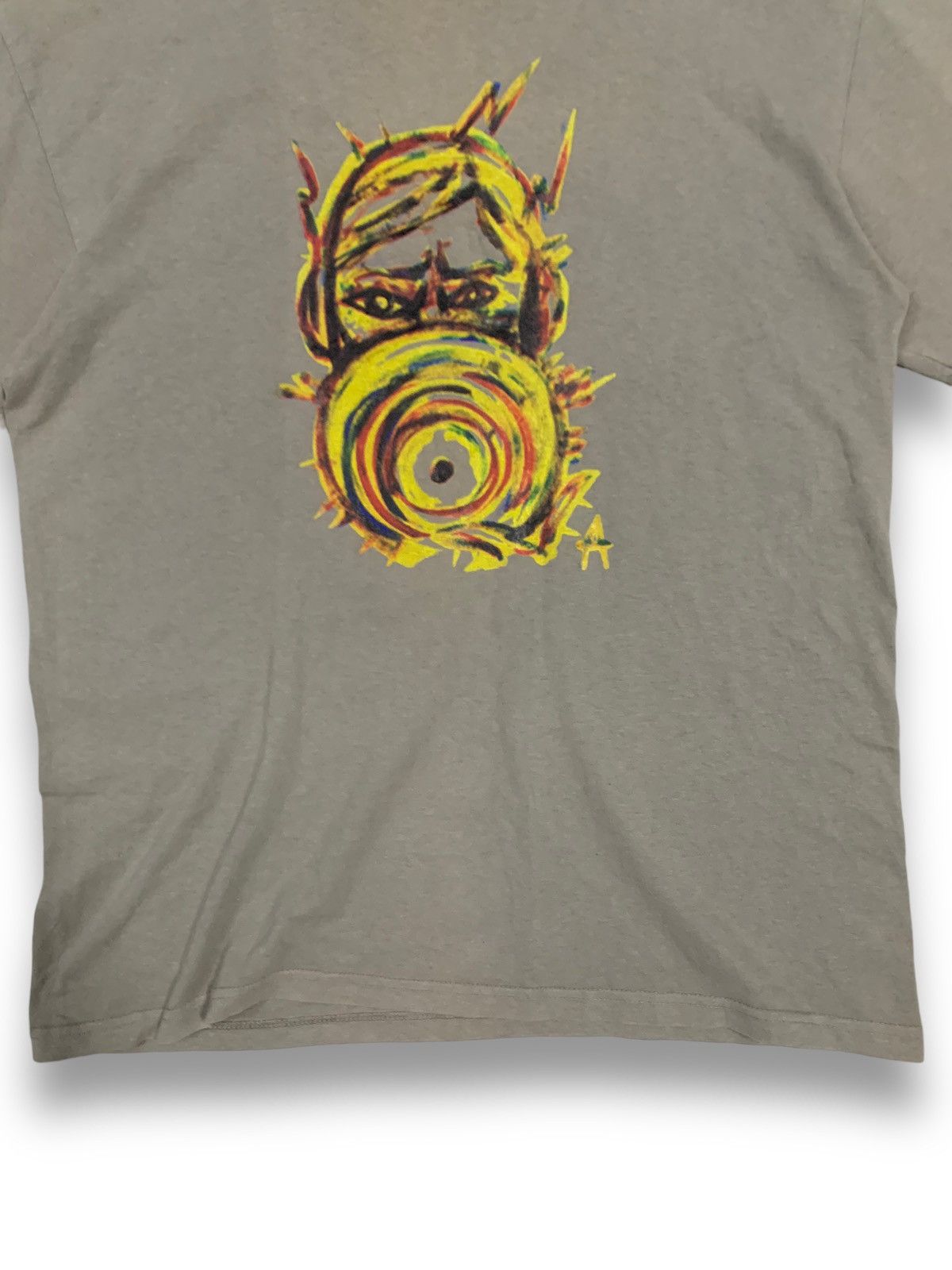 Takeo Kikuchi Vintage Y2K Takeo Kikuchi Faded Graphic Printed T-shirt Size US M / EU 48-50 / 2 - 6 Thumbnail