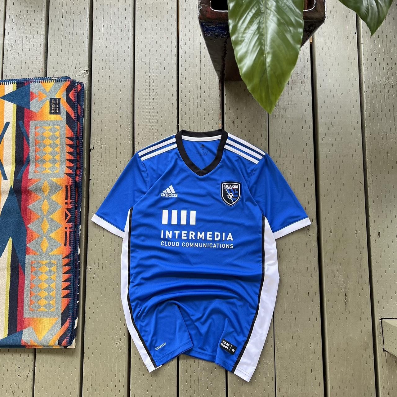 Adidas × Vintage soccer jersey San Jose earthquakes Size US M / EU 48-50 / 2 - 2 Thumbnail