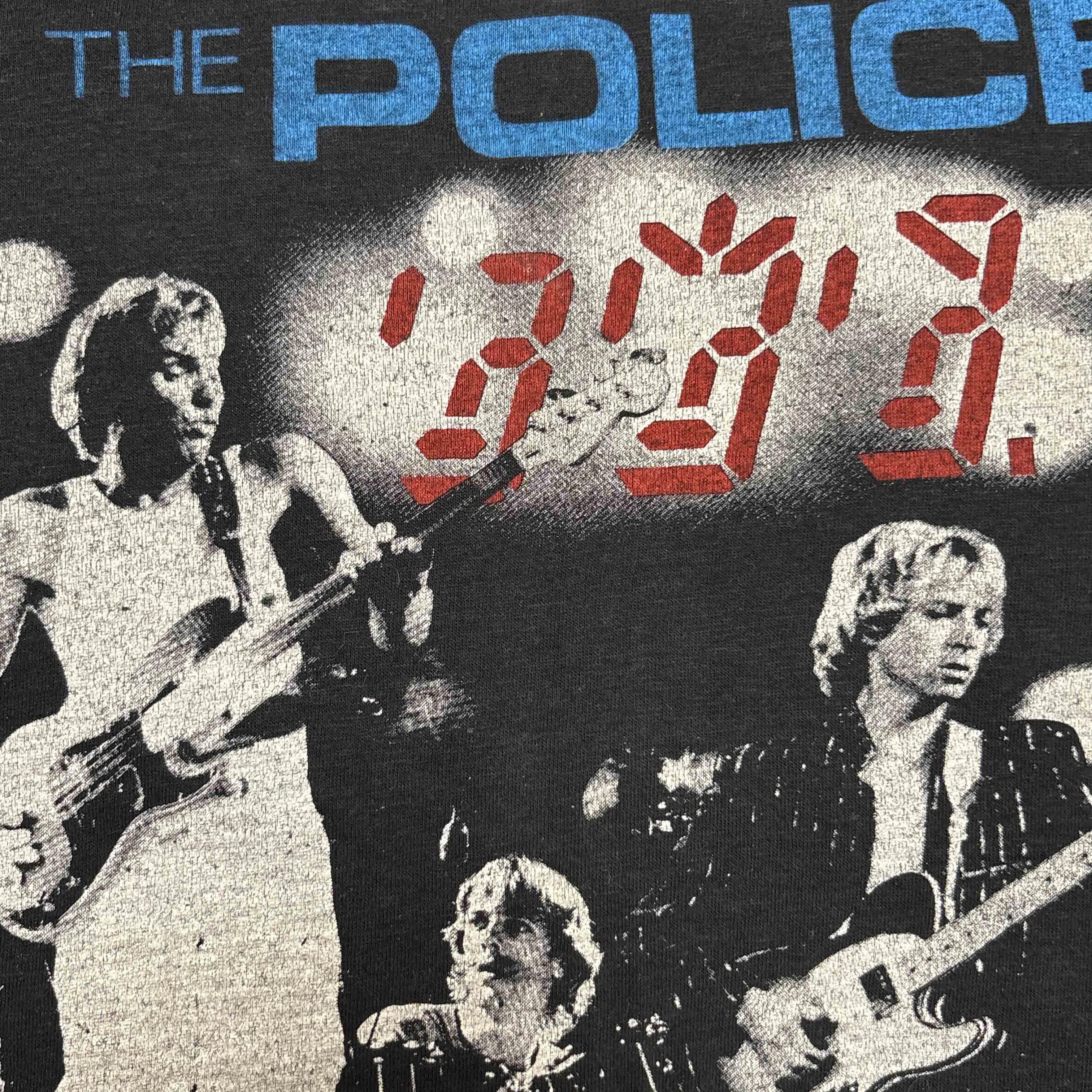 Band Tees Vintage The Police T Shirt 80s Tour Band Tee Single Stitch Size US M / EU 48-50 / 2 - 6 Thumbnail