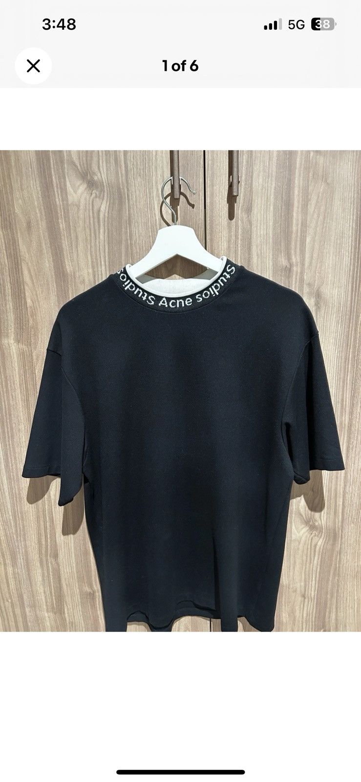Acne Studios Acne Studios T-shirt Size US S / EU 44-46 / 1 - 1 Thumbnail