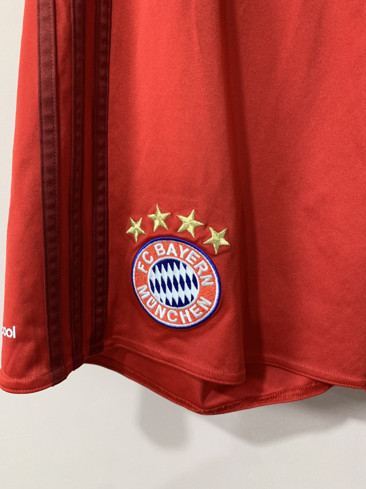 Adidas Bayern Munchen 2015 Home Football Shorts Adidas Soccer Sz L Size US 36 / EU 52 - 3 Thumbnail
