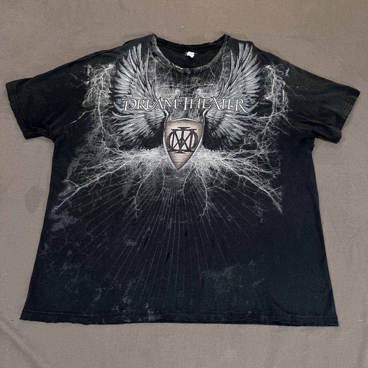 Band Tees Vintage Y2K 2010 Dream Theater Tour Promo Tee 2XL Faded Size US XXL / EU 58 / 5 - 6 Thumbnail