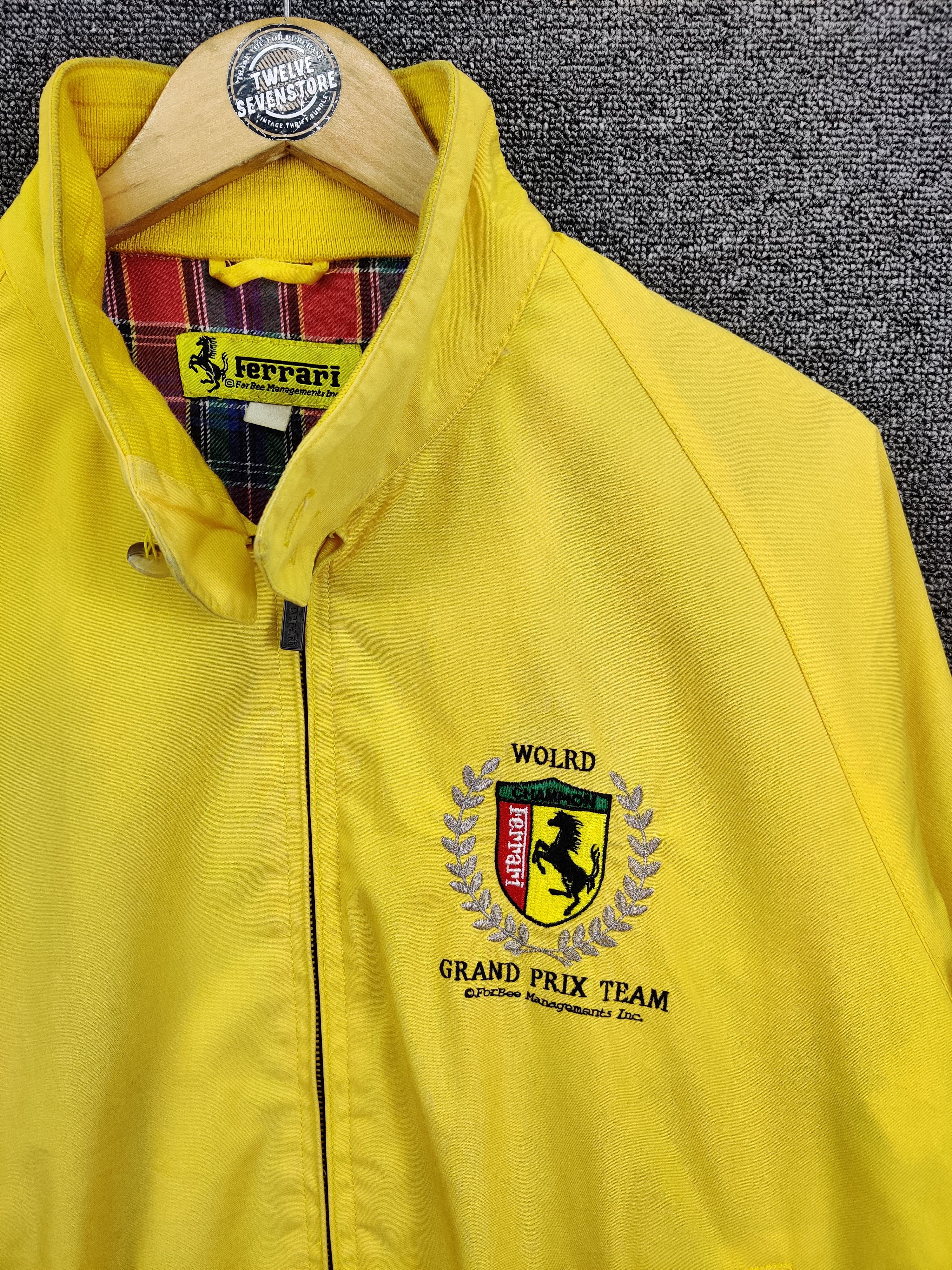Ferrari Vintage 90s Ferrari Grand Prix Team Racing Jacket Size US L / EU 52-54 / 3 - 8 Thumbnail