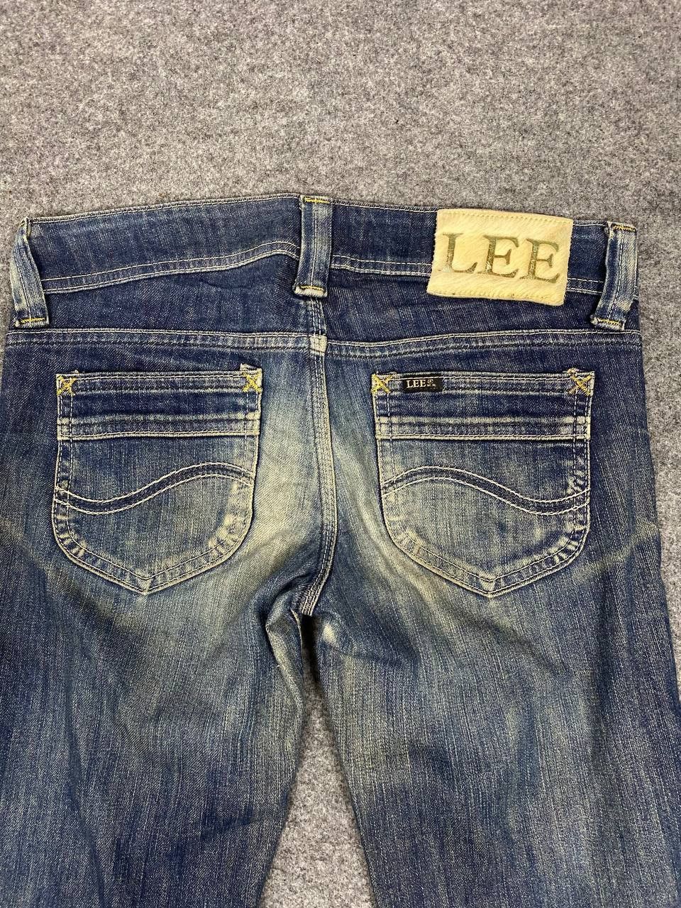 Lee lee ankle cut bootcut flare distressed denim Size 30" / US 8 / IT 44 - 3 Thumbnail