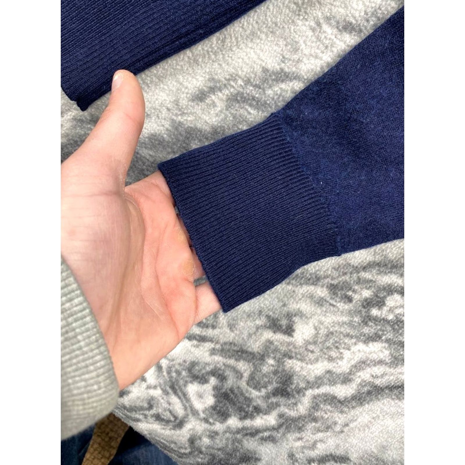 Belstaff Belstaff Sweater Wool Knit Pullover Men Size L Blue Size US L / EU 52-54 / 3 - 4 Thumbnail