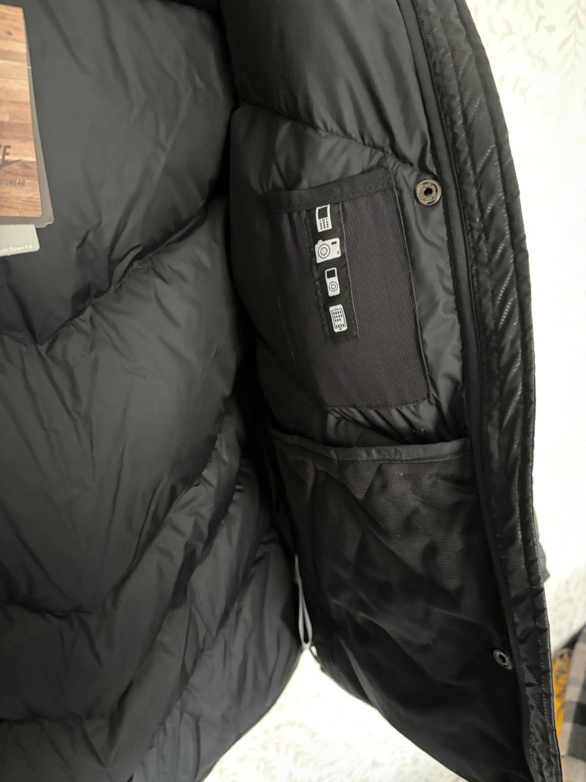 Nike Nike Women's Black Puffer Jacket with Hood Size S / US 4 / IT 40 - 8 Thumbnail