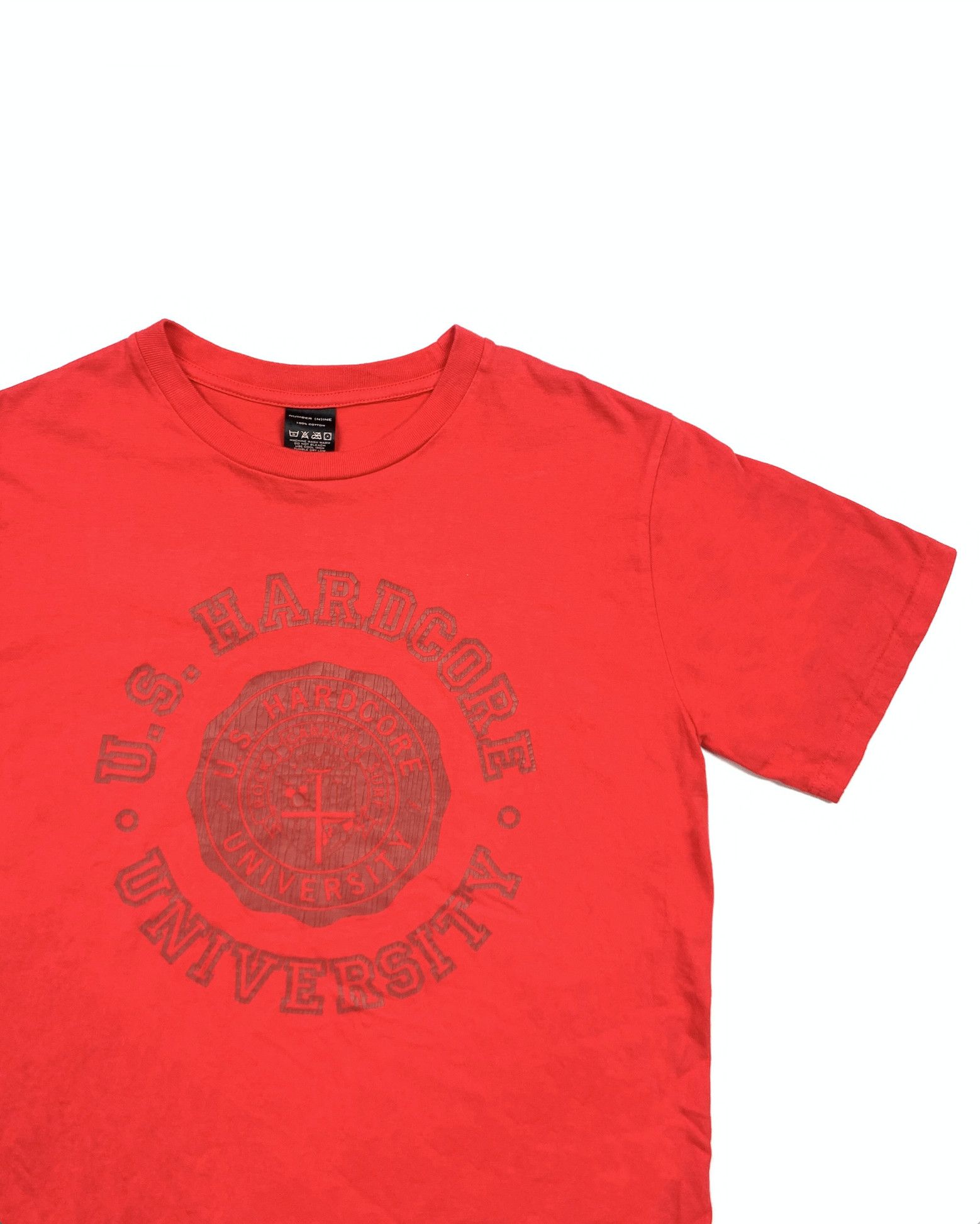 Number (N)ine 2008 Hardcore University T-Shirt Size US M / EU 48-50 / 2 - 1 Thumbnail