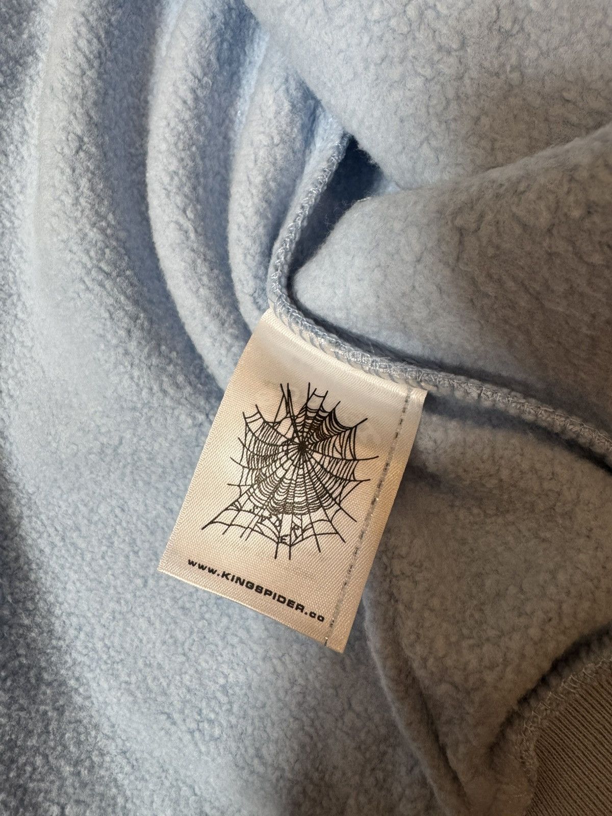 Sp5der Sp5der Mixed Stone OG V2 Zip Hoodie - Rock Blue Size M Size US M / EU 48-50 / 2 - 5 Thumbnail