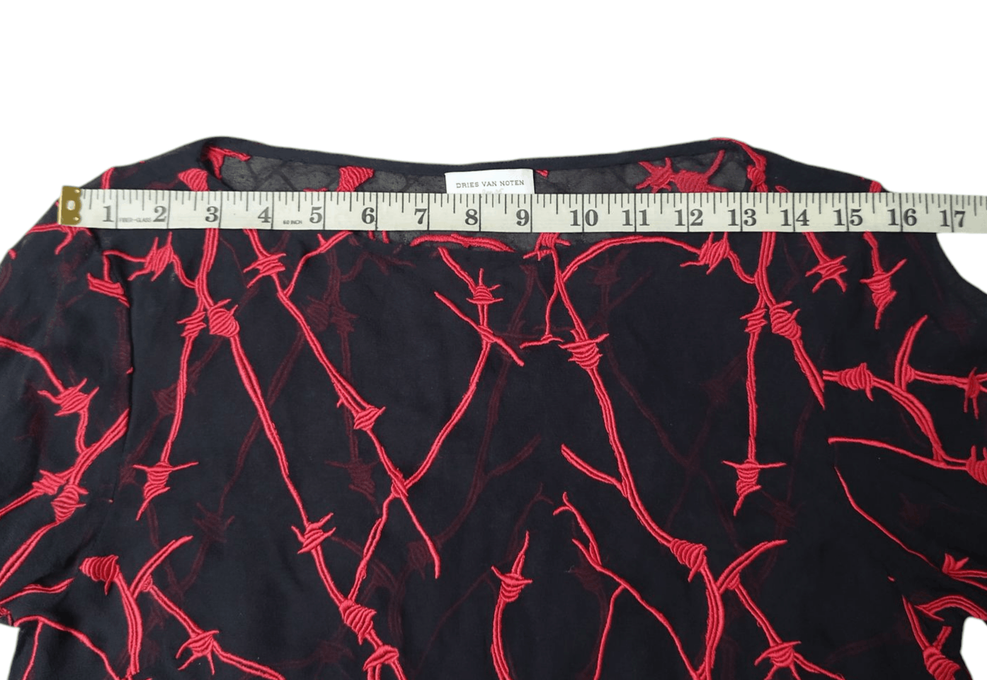 Dries Van Noten Dries van noten wire embroidery Longsleeve mesh Size M / US 6-8 / IT 42-44 - 8 Thumbnail