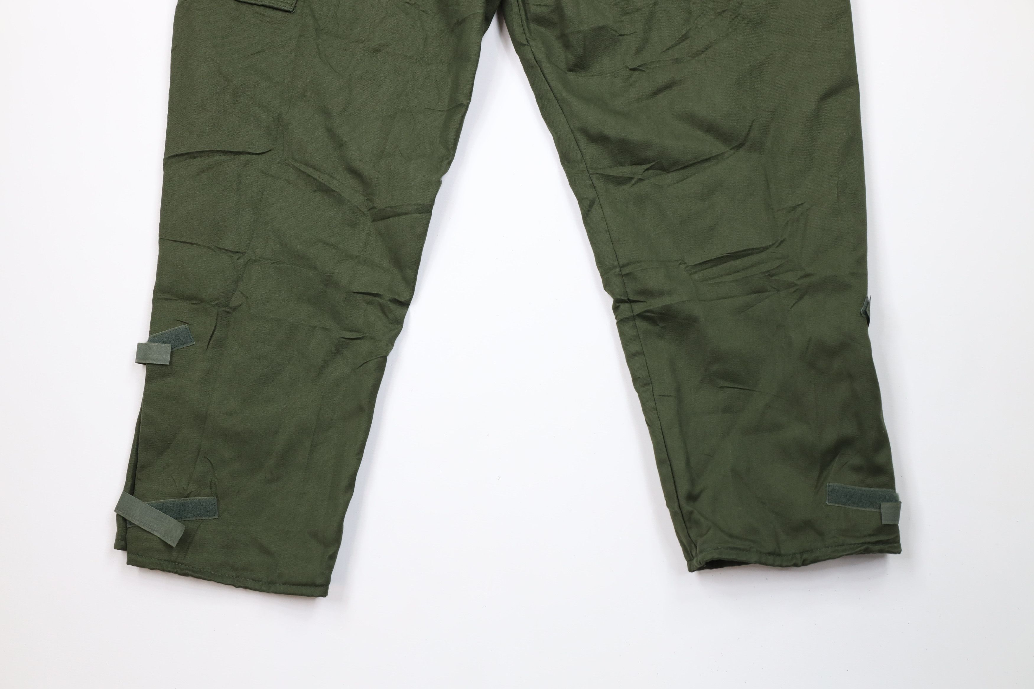 Vintage Vintage USGI Military Issued Chemical Overalls Bibs Green Size US 34 / EU 50 - 13 Thumbnail