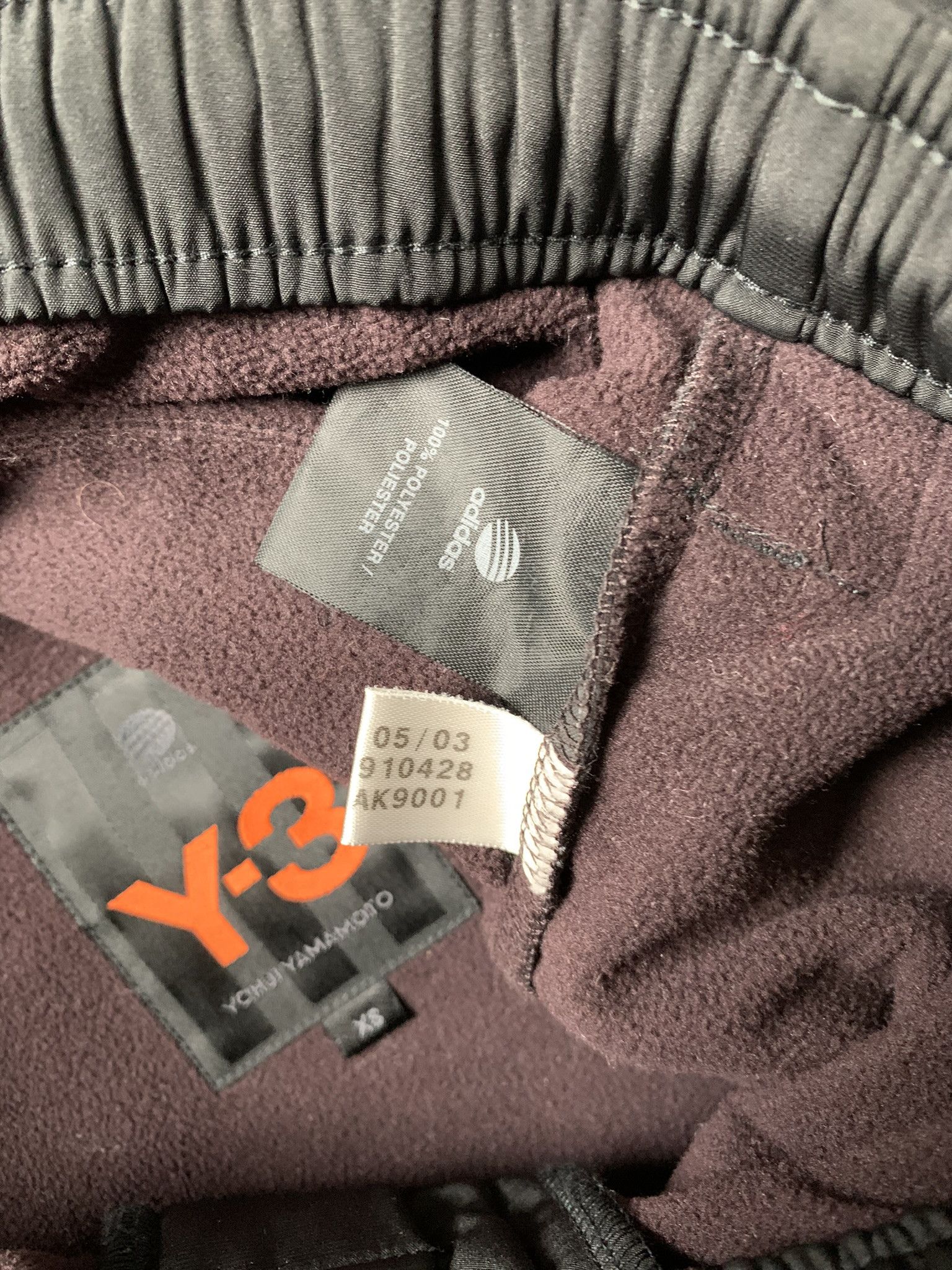 Y-3 × Yohji Yamamoto Y-3 A/W 2003 lined track pants Size US 29 - 8 Thumbnail